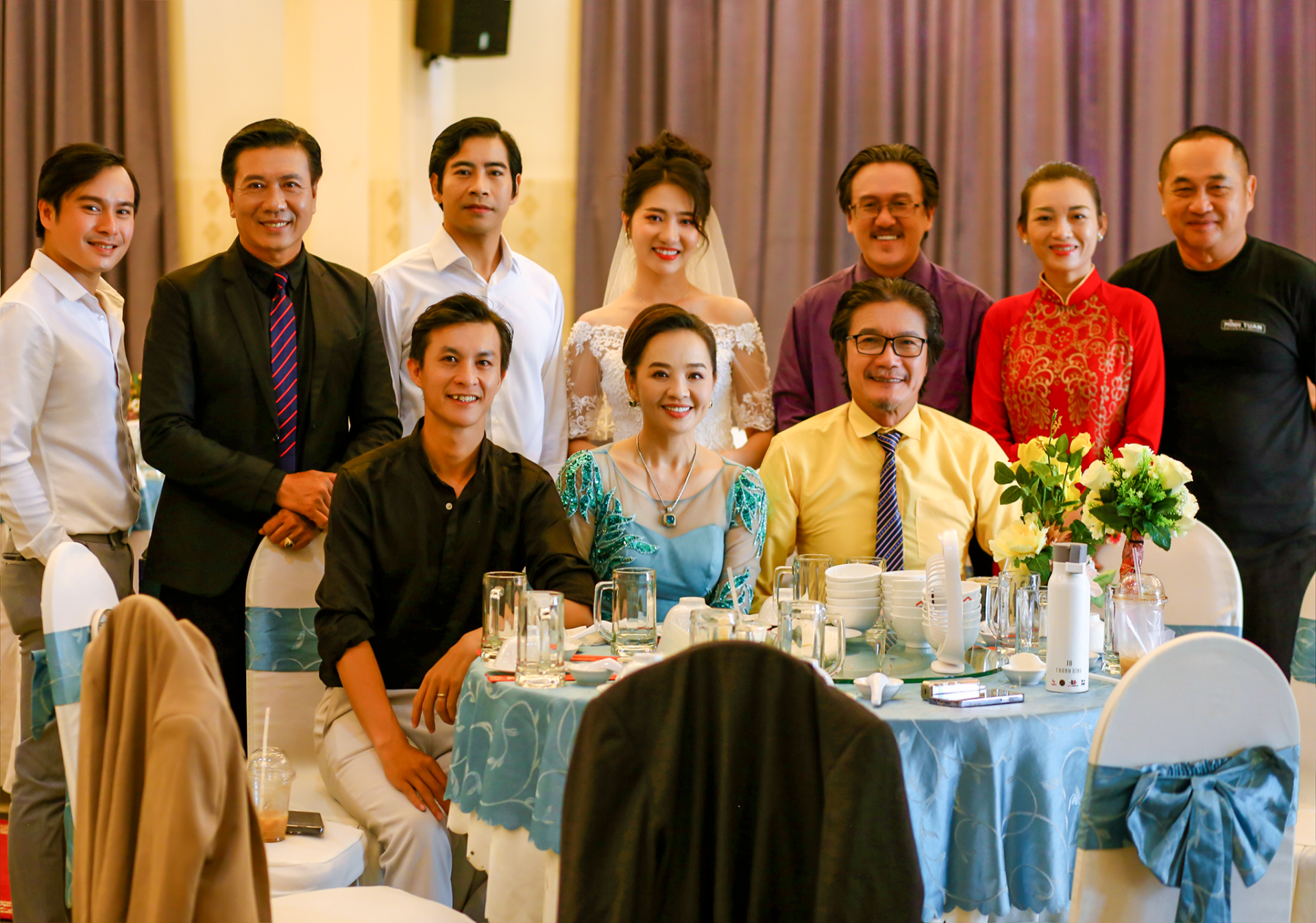 Dàn diễn viên tham gia bộ phim 'Hướng dương khuất nắng' đều là những gương mặt quen thuộc với khán giả Việt