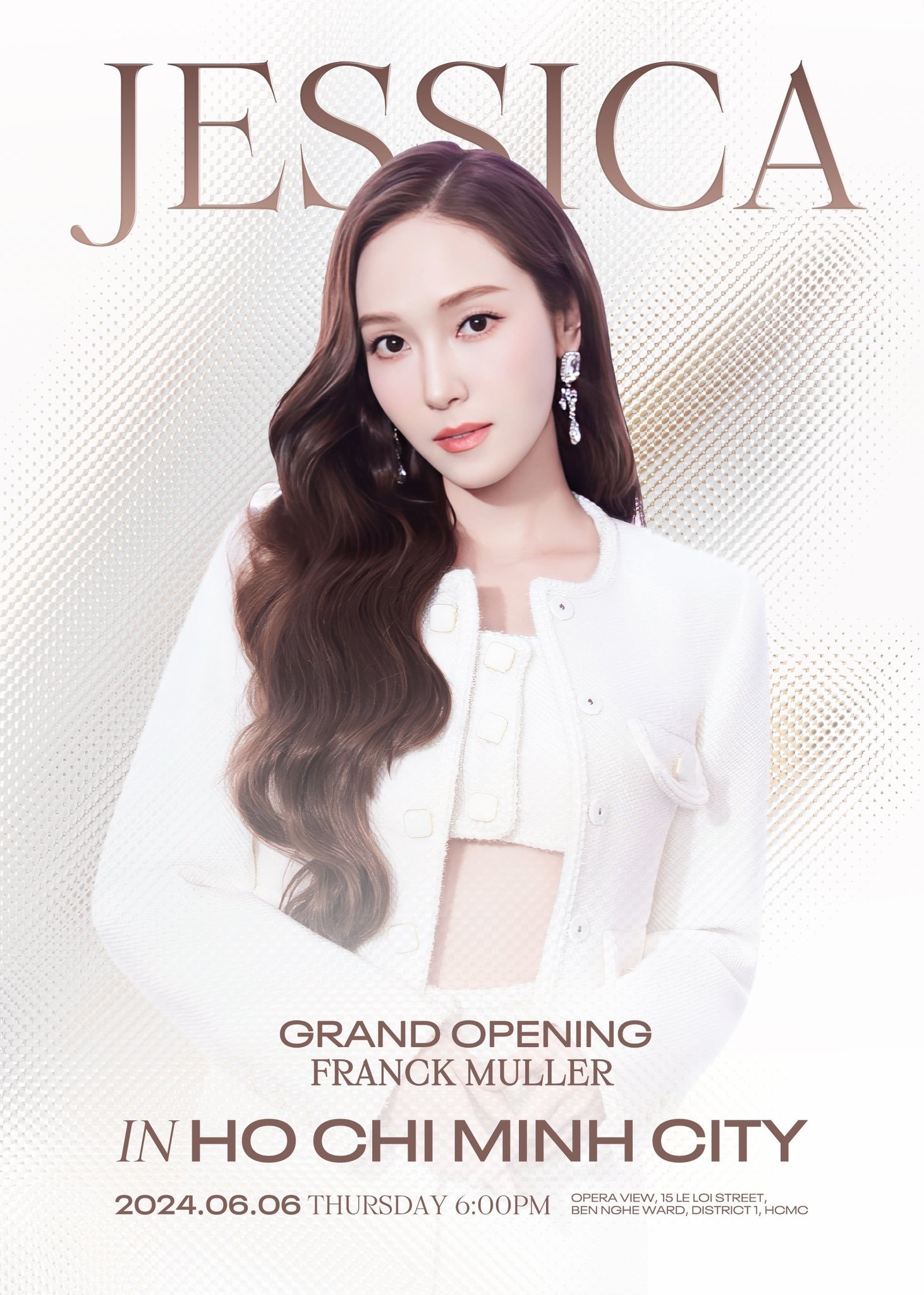 Ngày 6/6, Jessica Jung sẽ tham gia một sự kiện khai trương tại TP.HCM