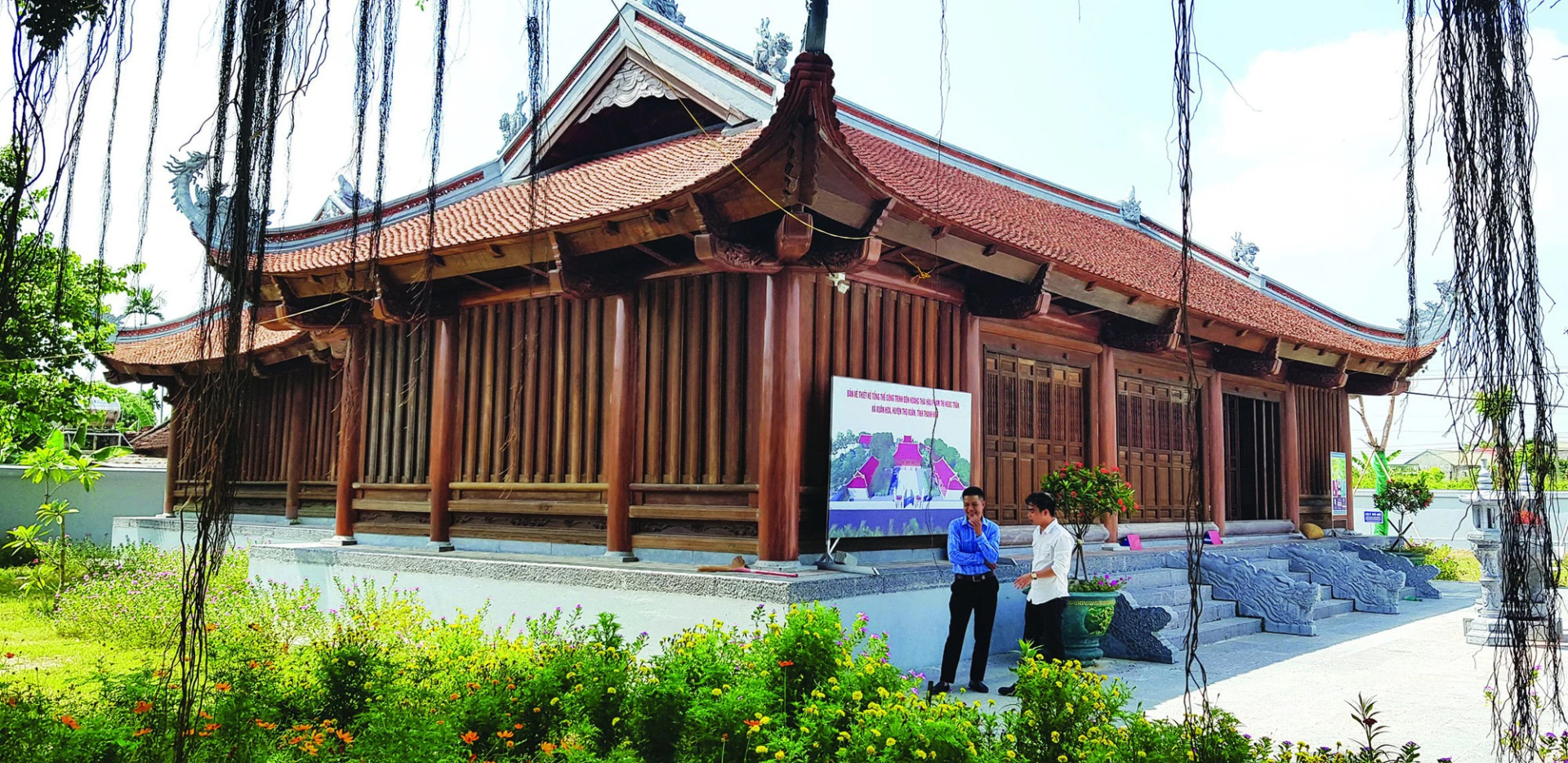 Đền thờ của bà Phạm Thị Ngọc Trần ngày nay