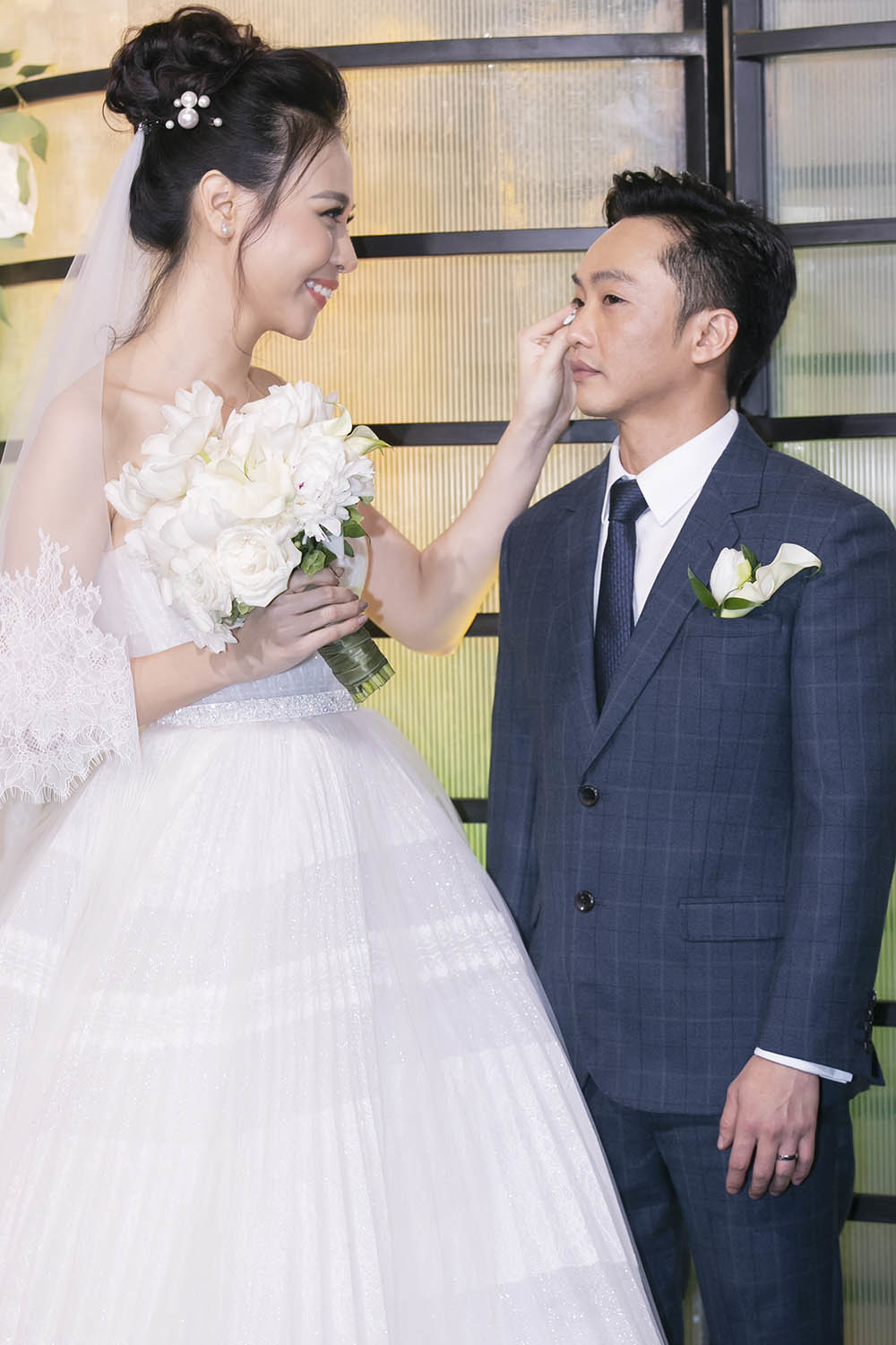 Đám cưới của Cường Đô La và Đàm Thu Trang vào năm 2019