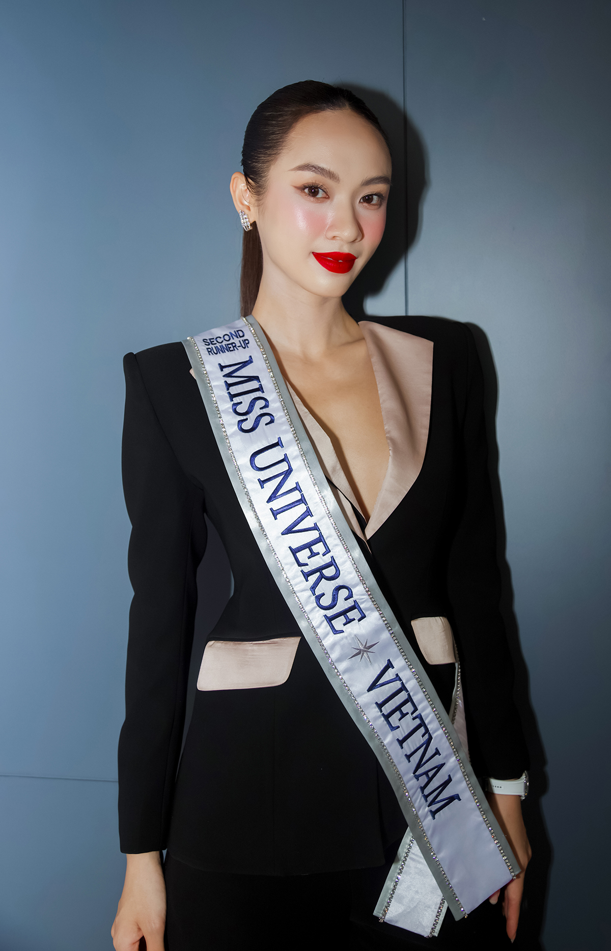 Á hậu Vũ Thúy Quỳnh sau đêm chung kết Miss Universe Việt Nam 2024