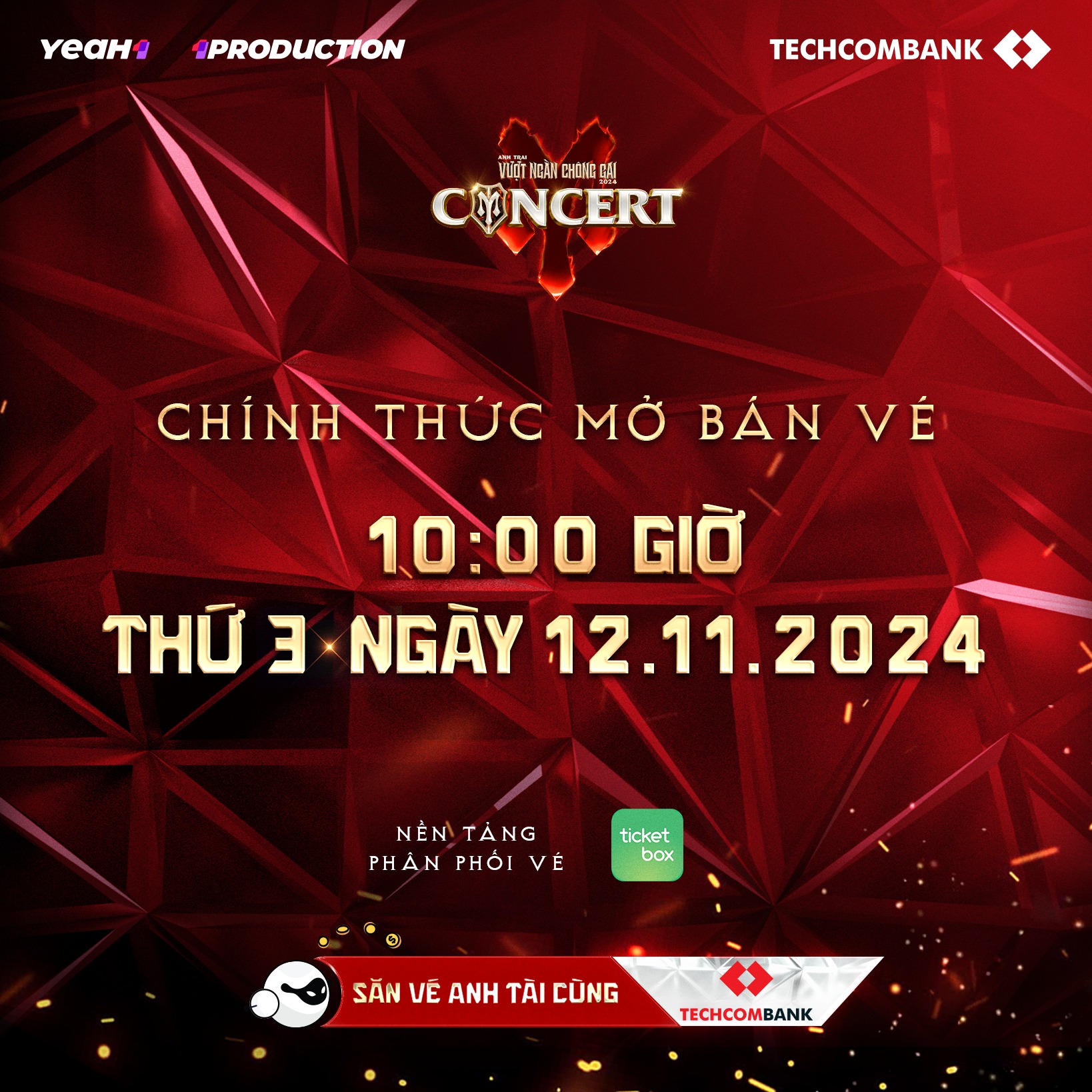 Công bố ngày mở bán vé, miễn phí di chuyển cho “gai con” trong ngày Concert Anh Trai Vượt Ngàn Chông Gai 2024 Day 2 - ảnh 1