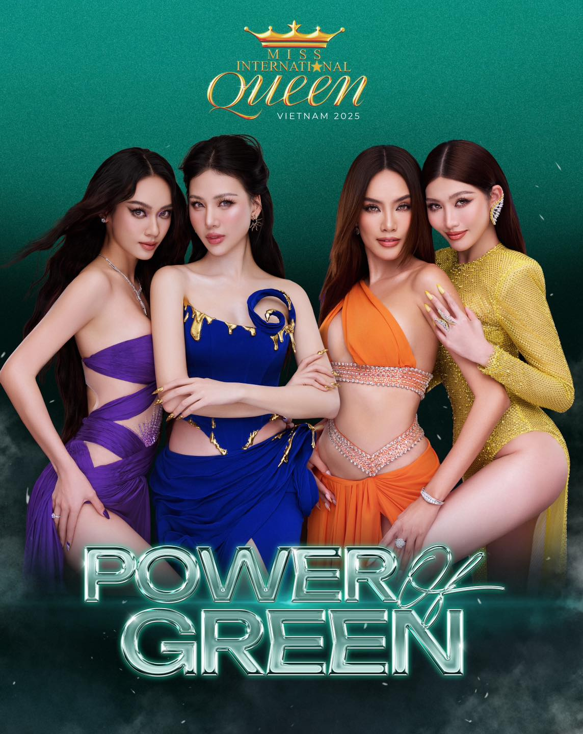 Bộ tứ mentor quyền lực của Miss International Queen Vietnam 2025