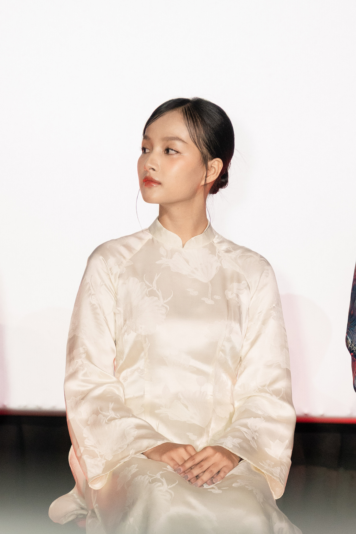 Quốc Trường dành nhiều lời khen ngợi cho bạn diễn là một gương mặt mới toanh - Phương Thanh