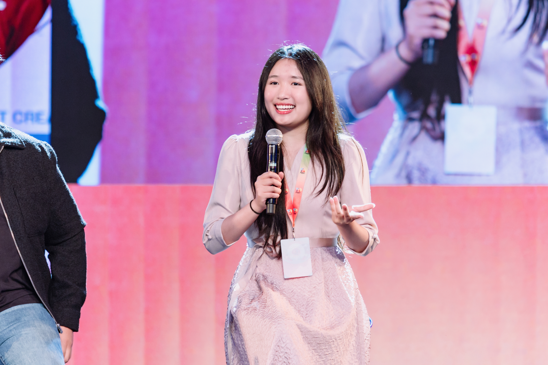 Jenny Huỳnh cũng là một trong những nhà sáng tạo nội dung được chú ý trong sự kiện Tạo Fest