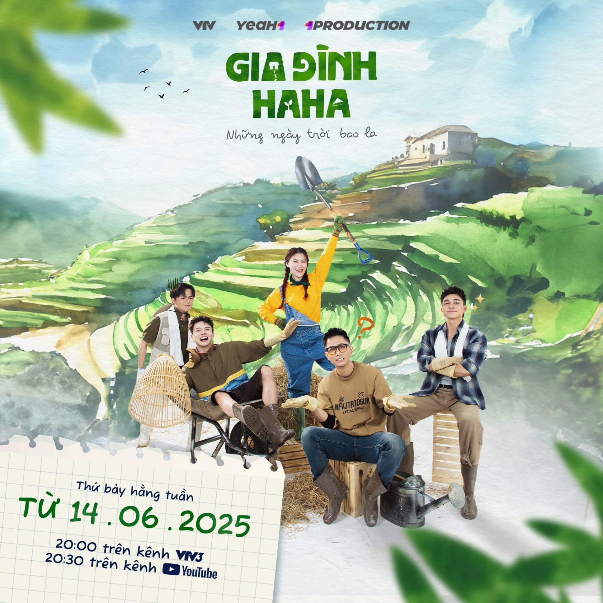 Tân Binh Toàn Năng và Gia Đình HaHa đều là 2 show thực tế mà YeaH1 sản xuất trong năm 2025