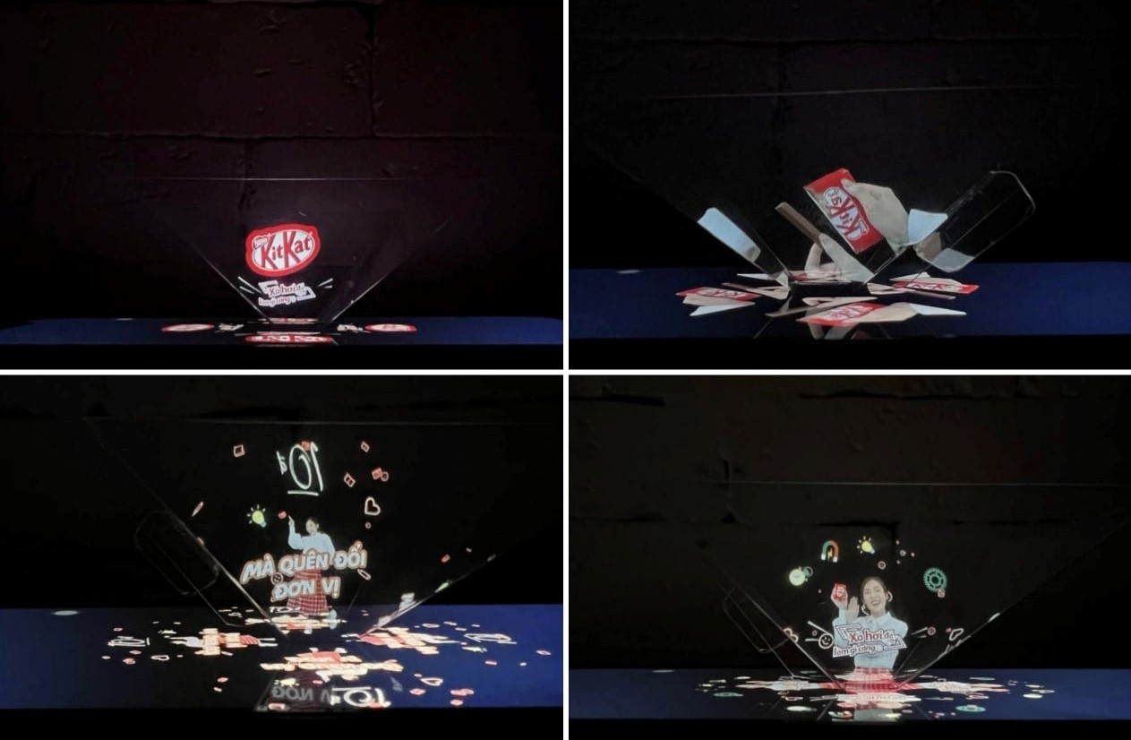 Săn lùng KitKat phiên bản giới hạn cho 6 môn thi THPT, cùng lời chúc từ Khánh Vy qua công nghệ Hologram mới lạ! - ảnh 7