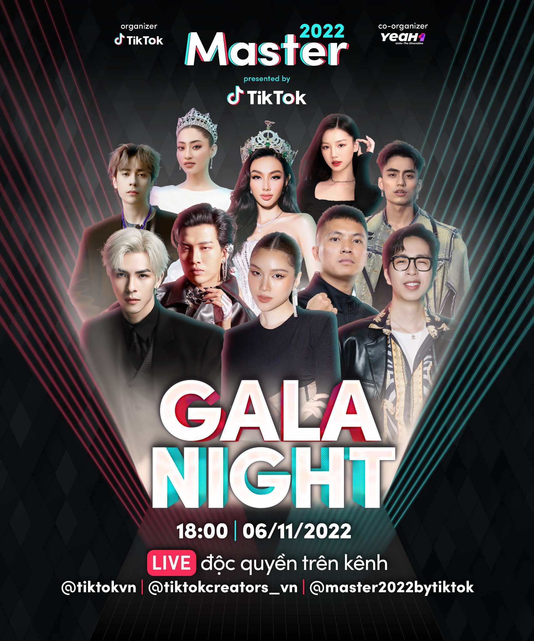 Master 2022 by TikTok chính thức công bố top 3 thí sinh xuất sắc chiến thắng vòng bình chọn và bước vào chung kết đêm Gala - ảnh 2