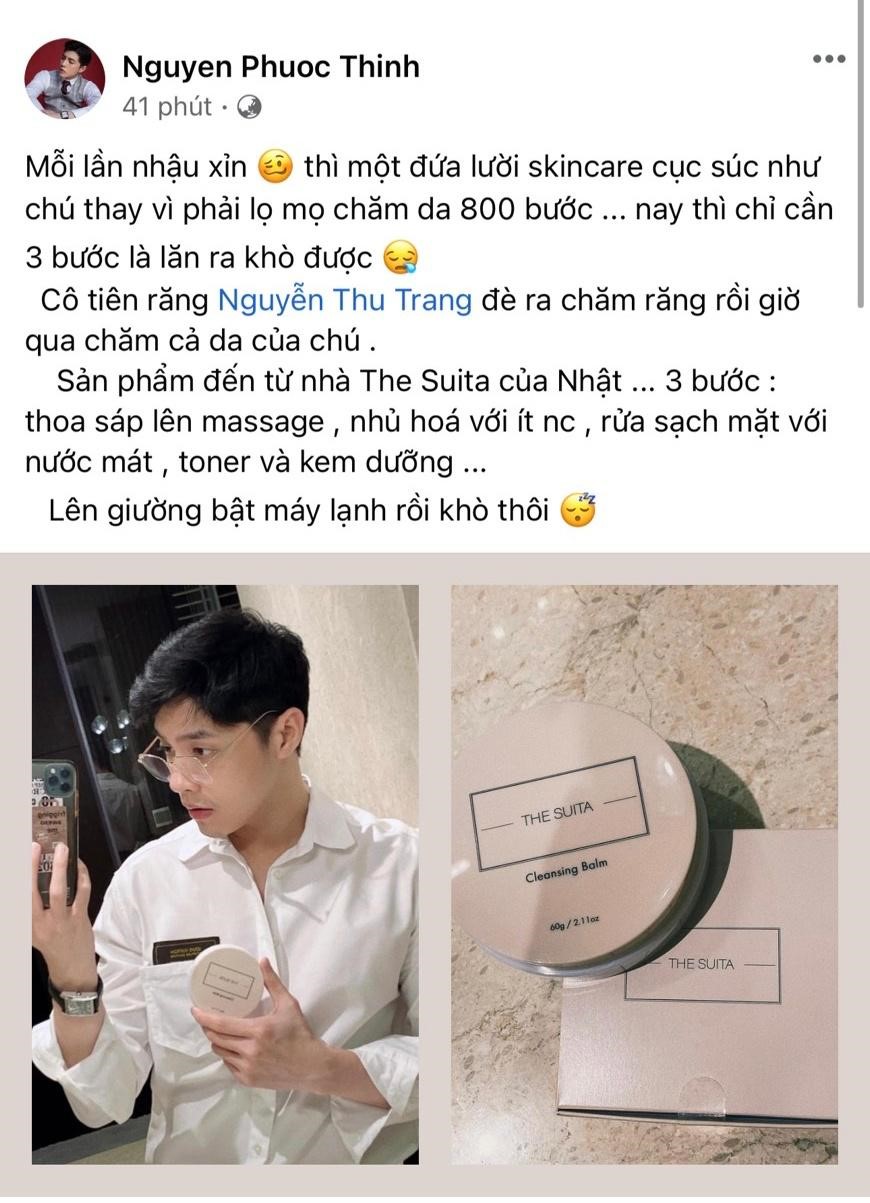 Noo Phước Thịnh bật mí sản phẩm 'thần thánh' thay thế '800 bước' tẩy trang - ảnh 1