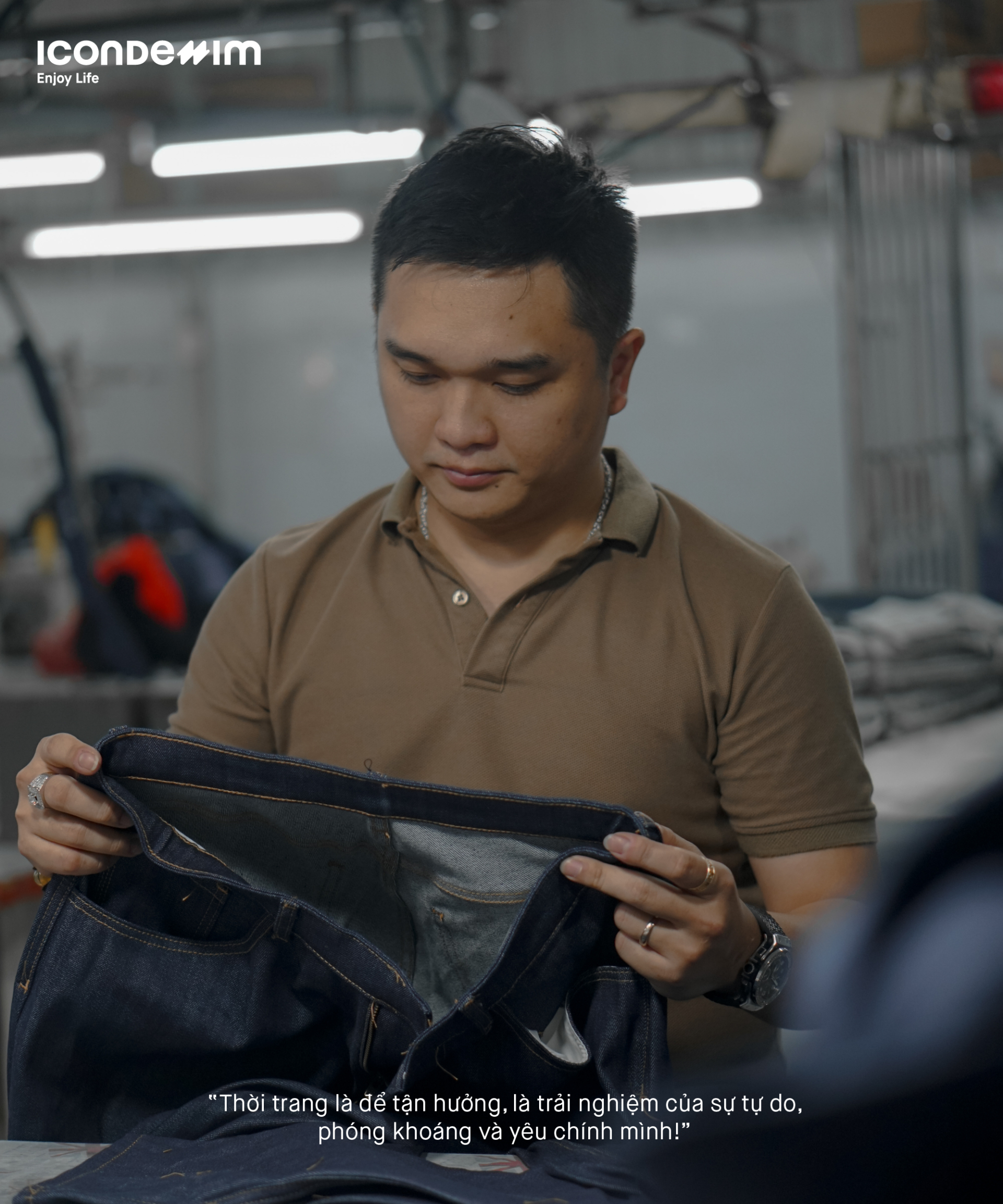 ICONDENIM mang thông điệp tận hưởng trong thời trang dành cho nam giới Việt Nam - ảnh 2