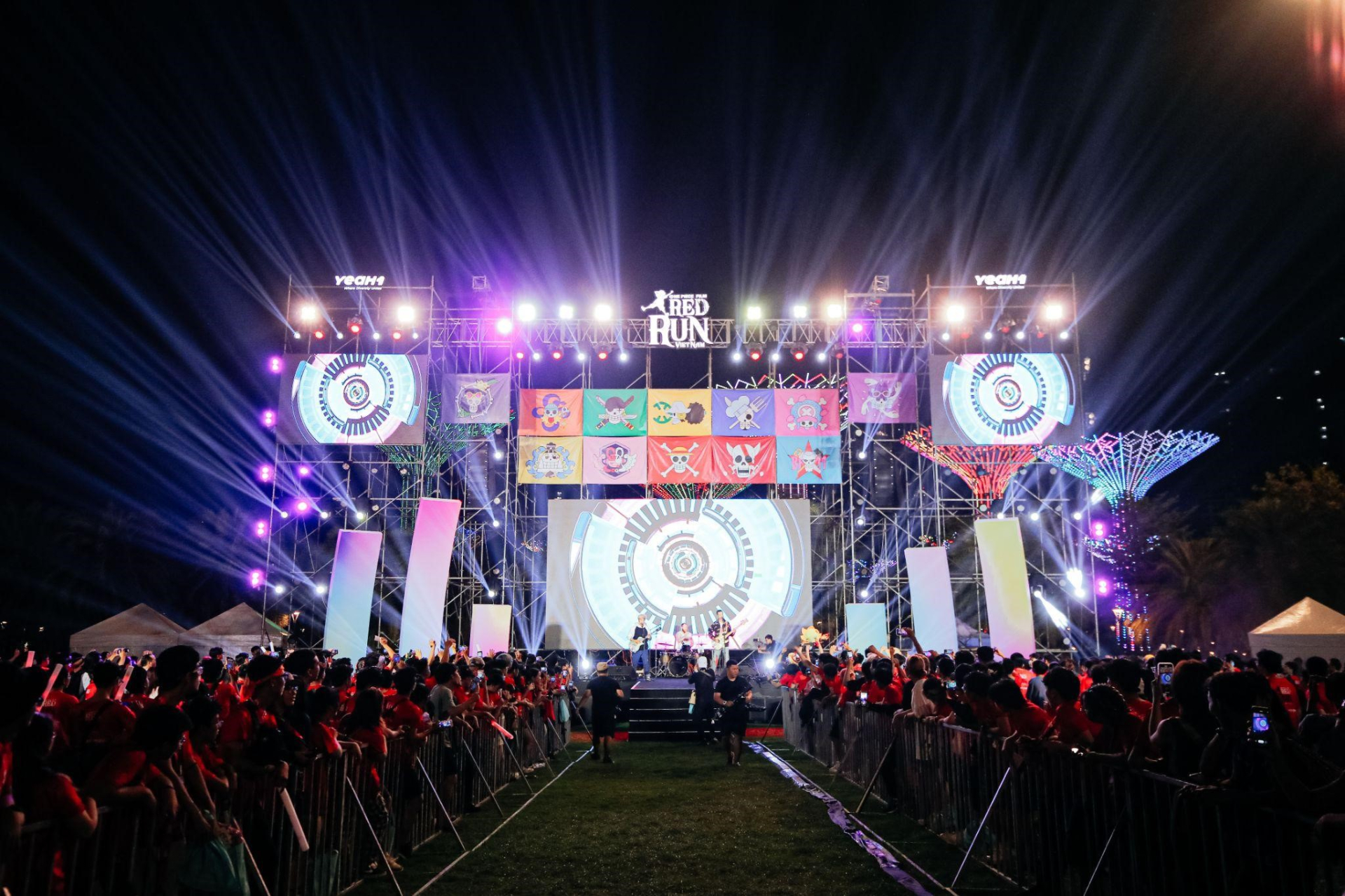 5.000 vận động viên sức khỏe vững vàng sẵn sàng chinh phục đường chạy One Piece Film Red Run - ảnh 11