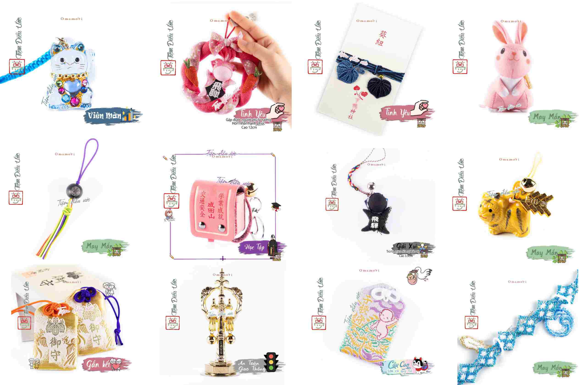 Omamori Nhật - Vật tâm linh có tại Tiệm Điều Ước - ảnh 4