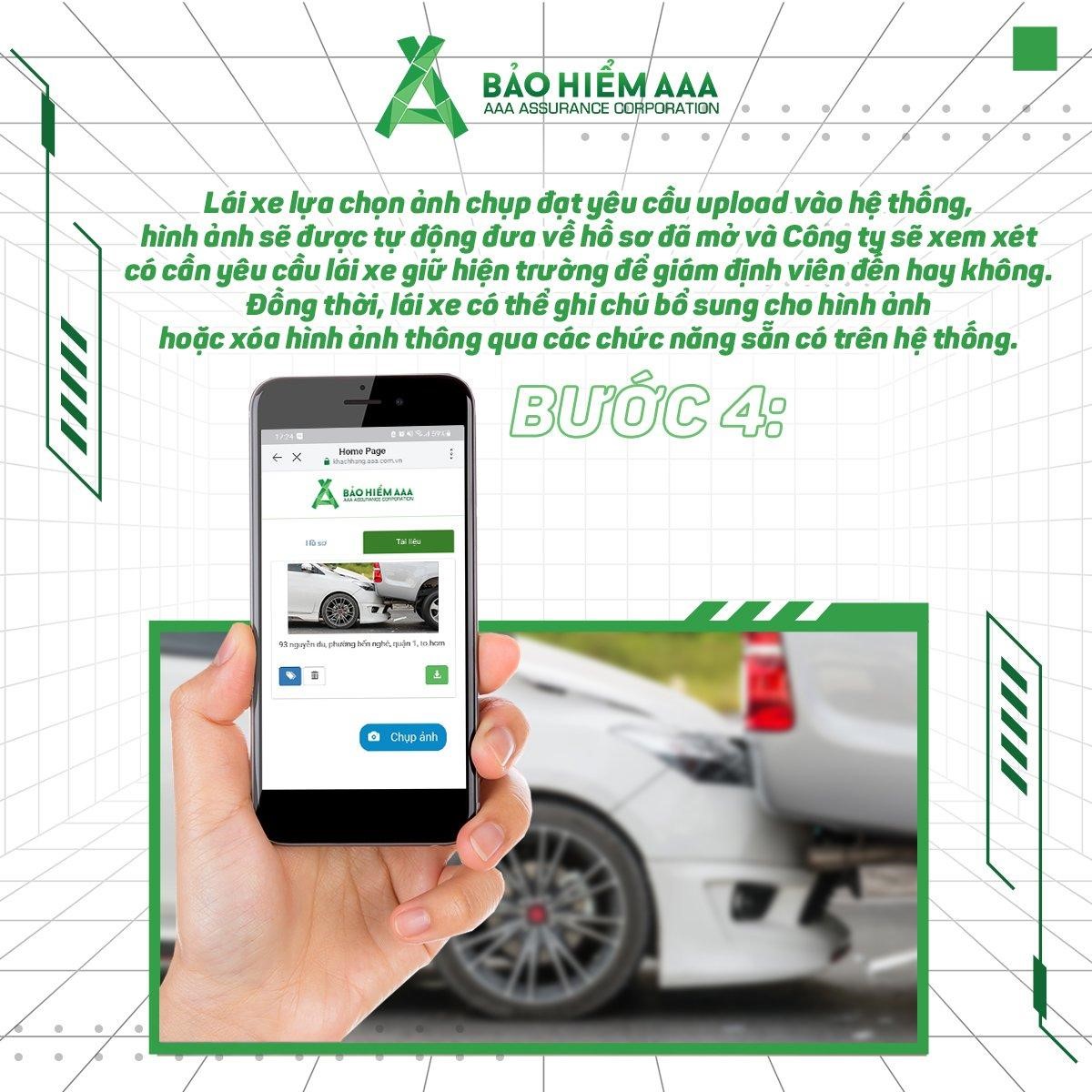 Bảo hiểm AAA kích hoạt tính năng khai báo tai nạn online, rút ngắn thời gian và quy trình giám định bồi thường đối với xe cơ giới - ảnh 5