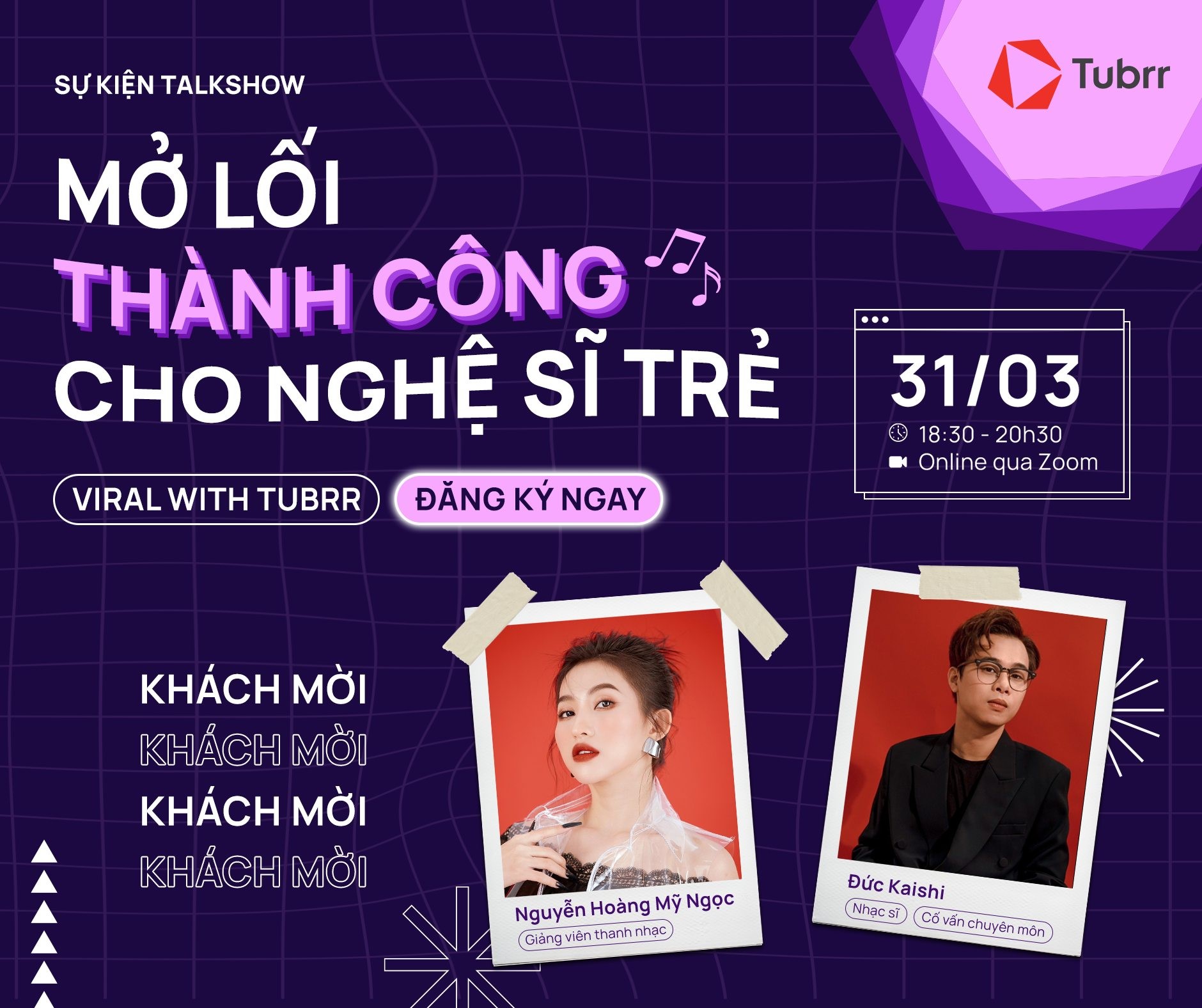 Talkshow Mở lối thành công: Hướng đi nào cho nghệ sĩ trẻ? - ảnh 1