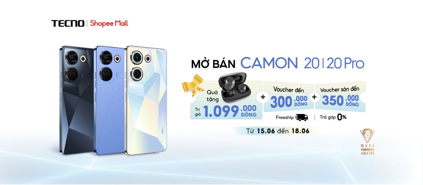 Tecno Camon 20 Pro: Điện thoại thông minh hoàn hảo dành cho tín đồ sáng tạo nội dung - ảnh 4