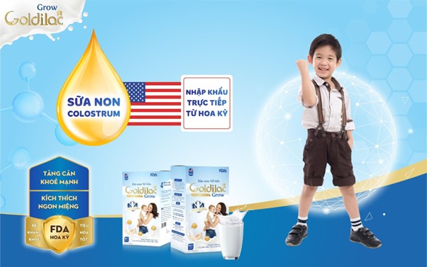 Goldilac Grow - Thương hiệu sữa tiên phong kết hợp hoàn hảo sữa non và tổ yến thượng hạng - ảnh 3