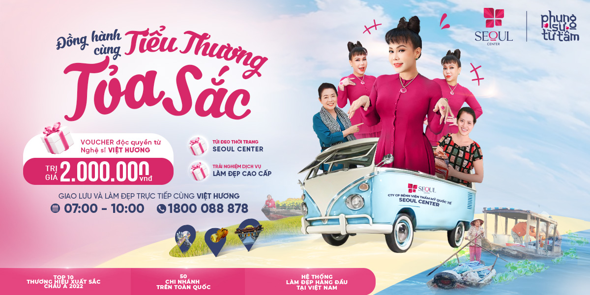 Seoul Center X Việt Hương “Đồng Hành Cùng Tiểu Thương Tỏa Sắc” - ảnh 1