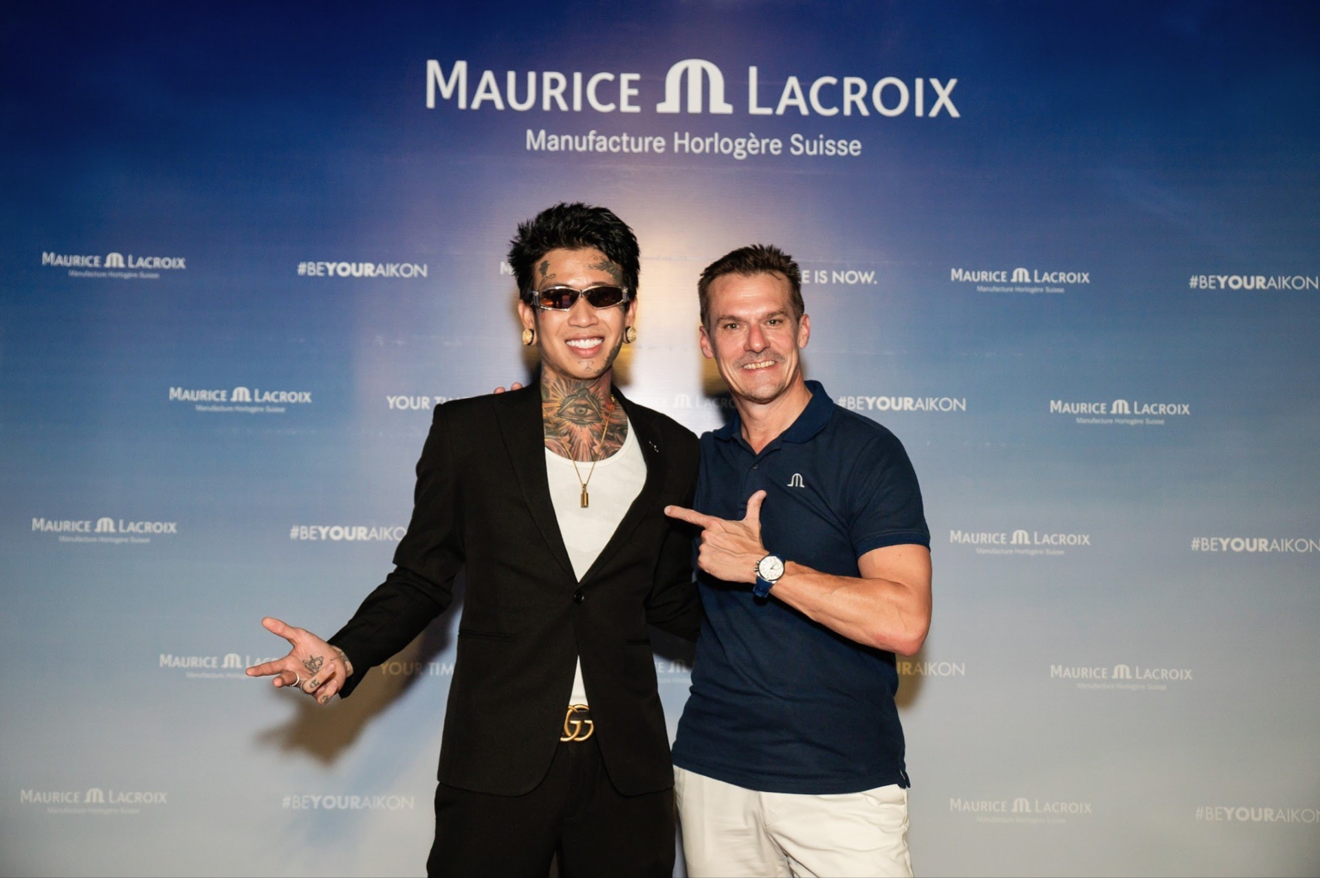 Rapper Dế Choắt và bản rap “Chú Bé Loắt Choắt” khuấy động sự kiện đồng hồ Maurice Lacroix - ảnh 1