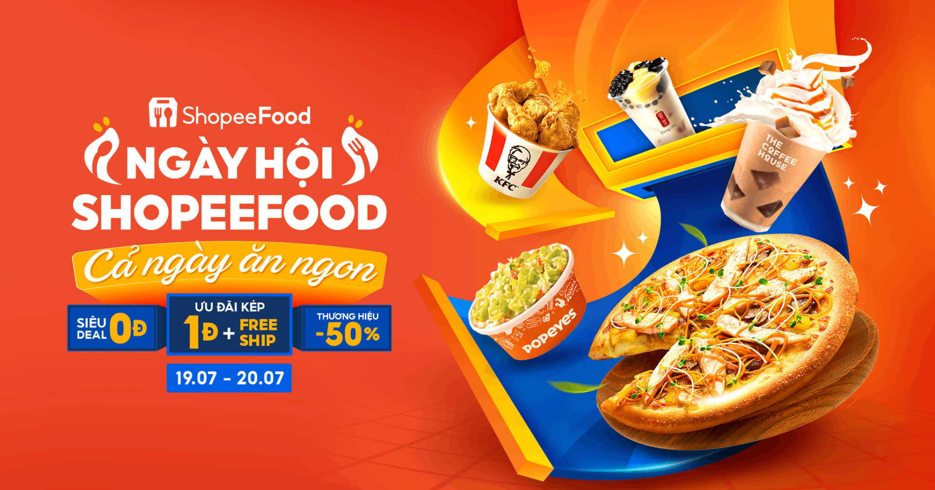 Thứ 5 cập bến, chọn F5 năng lượng cực đỉnh bằng hàng nghìn deal hot tại Ngày Hội ShopeeFood 20.7 - ảnh 1