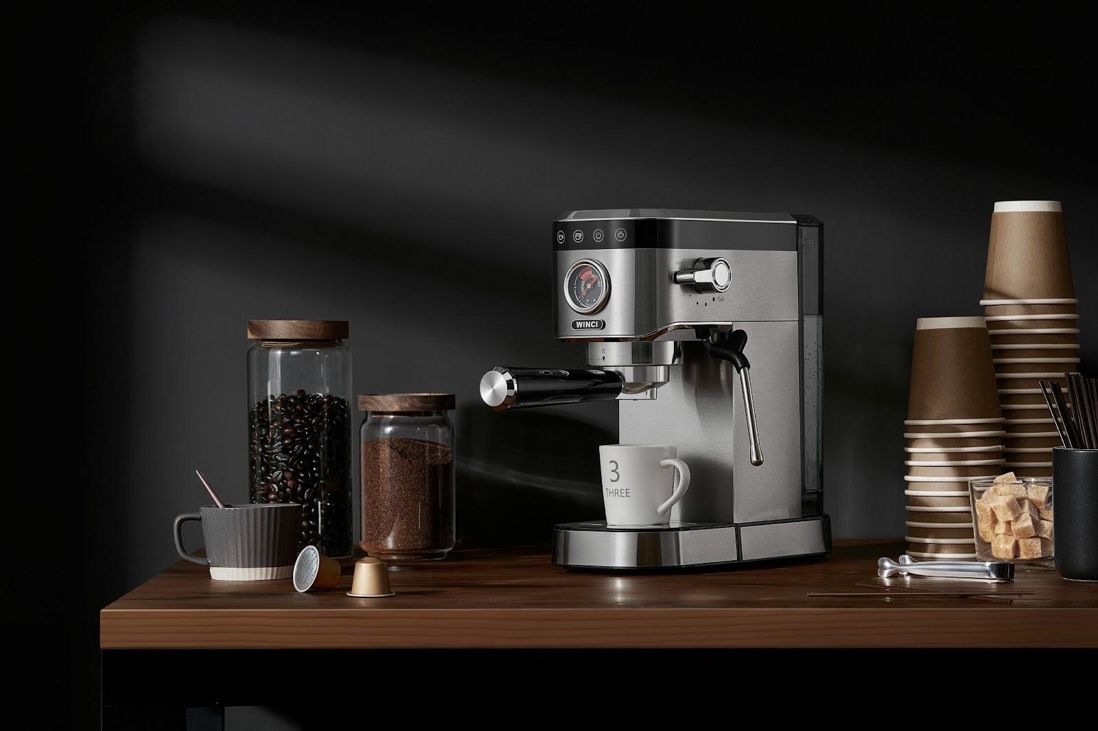 Trải nghiệm cà phê chất lượng cao với máy pha cà phê Winci - ảnh 3