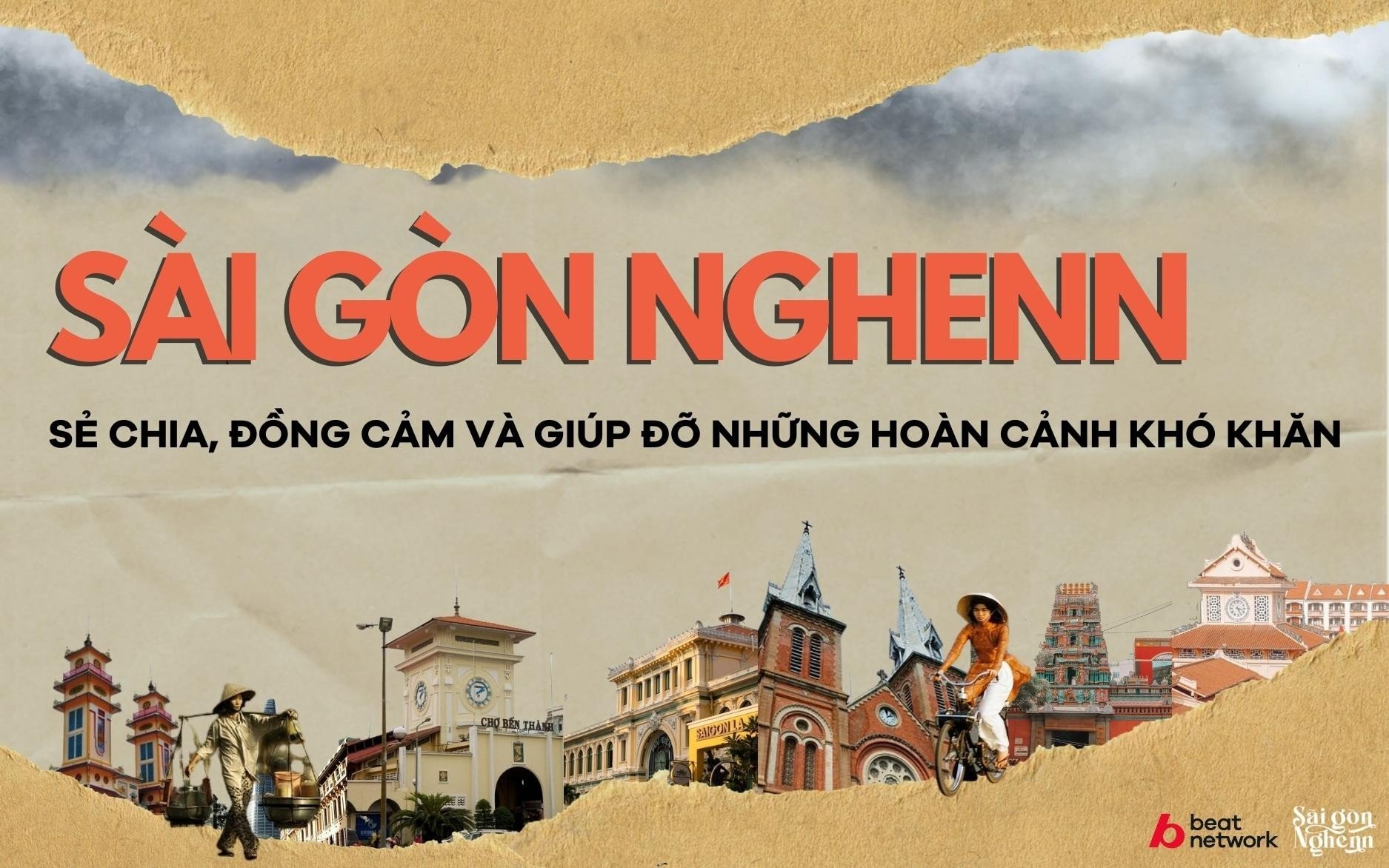 'Sài gòn nghenn' - Sẻ chia, đồng cảm và giúp đỡ những hoàn cảnh khó khăn - ảnh 1