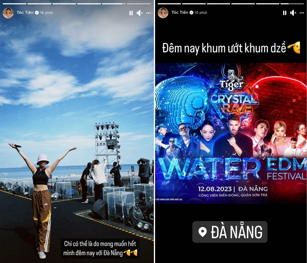 Vài giờ trước đêm bùng nổ, Top DJ thế giới, Tóc Tiên,… cùng các siêu sao đã có mặt tại Tiger Crystal Rave Đà Nẵng - ảnh 4