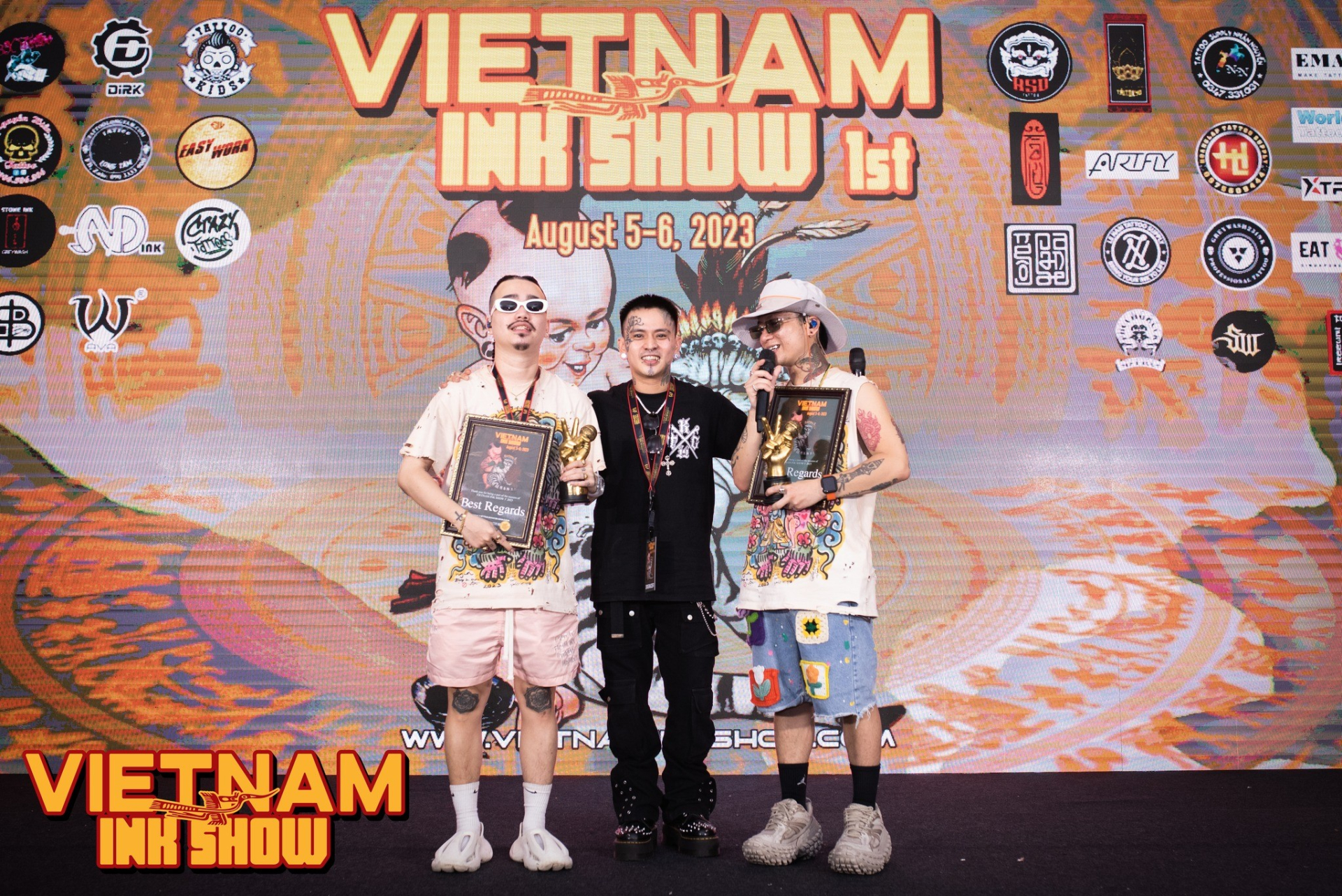 Tattoo Kids tạo dựng những kỷ lục đầu tiên cùng đứa con tinh thần Vietnam Ink Show - ảnh 2