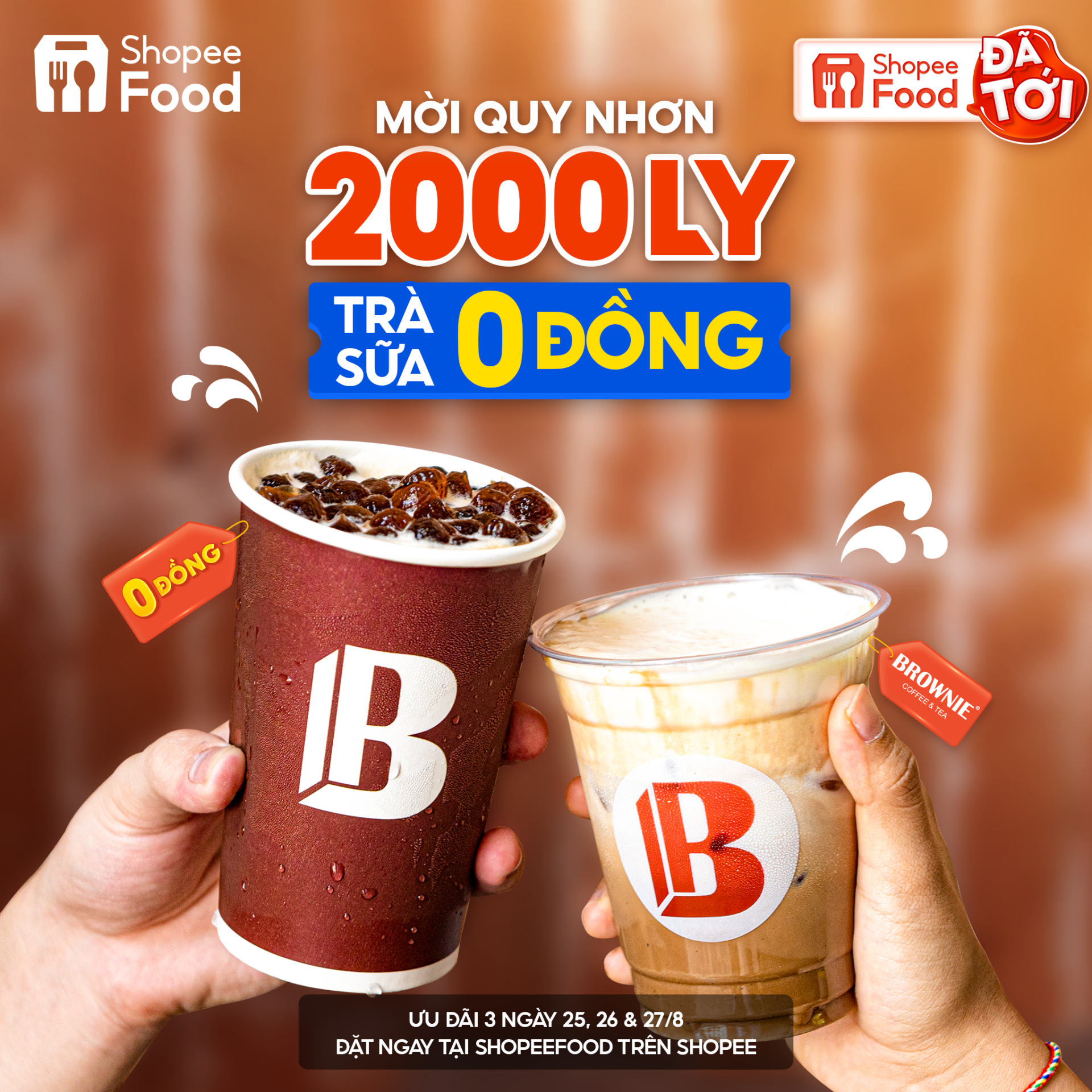 Phan Thiết và Quy Nhơn ơi, chần chừ gì nữa mà chưa thưởng thức ngay 2.000 ly trà sữa miễn phí tại ShopeeFood! - ảnh 2