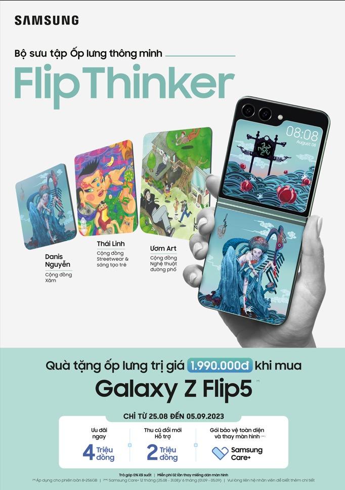 Samsung ra mắt bộ sưu tập Flip Suit, đặc quyền dành cho giới trẻ “Nhập Hội Linh Hoạt” - ảnh 6