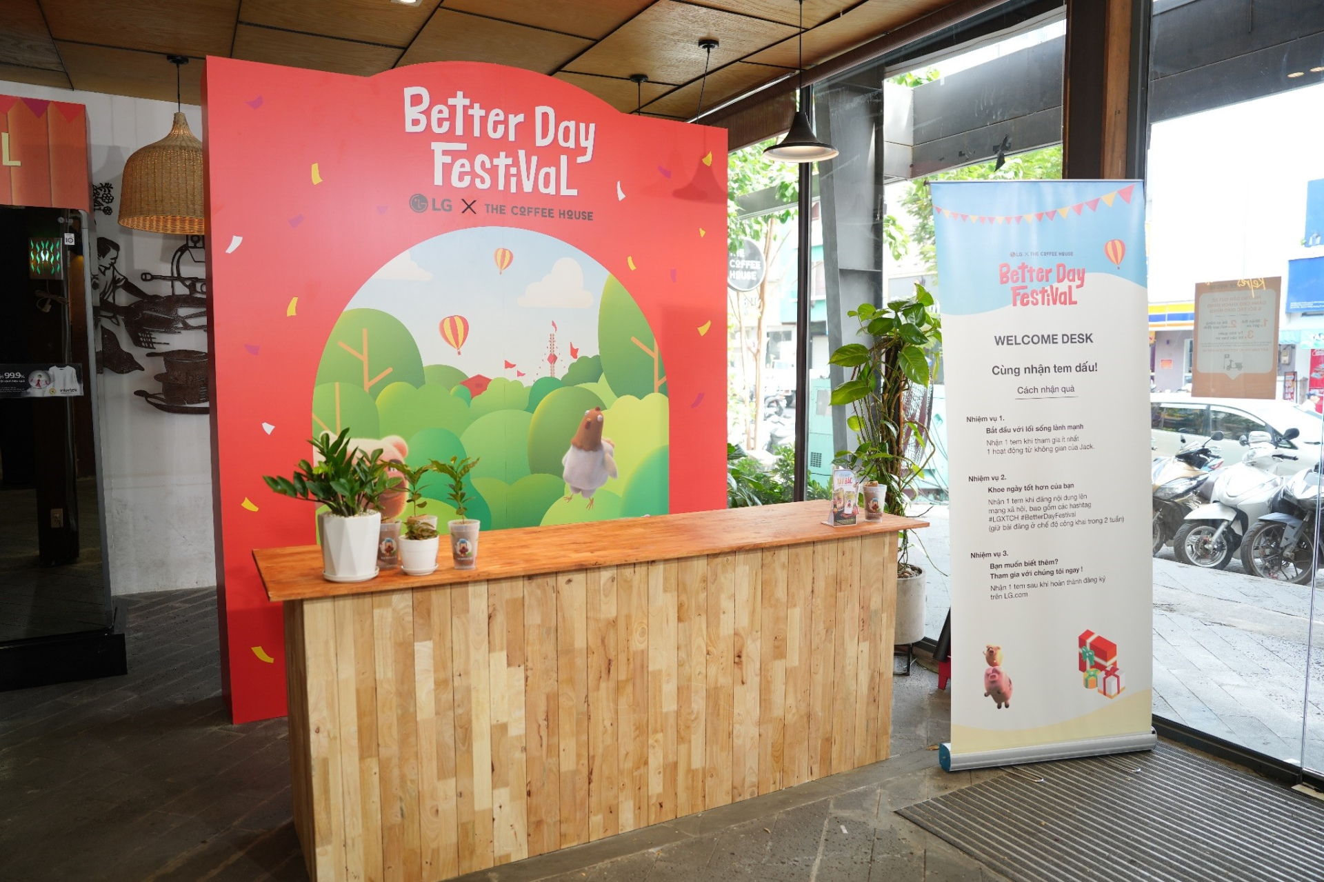 LG và The Coffee House tạo nên sự kiện “Better Day Festival”: Mang lối sống hiện đại, lành mạnh đến gần với Gen Z - ảnh 1