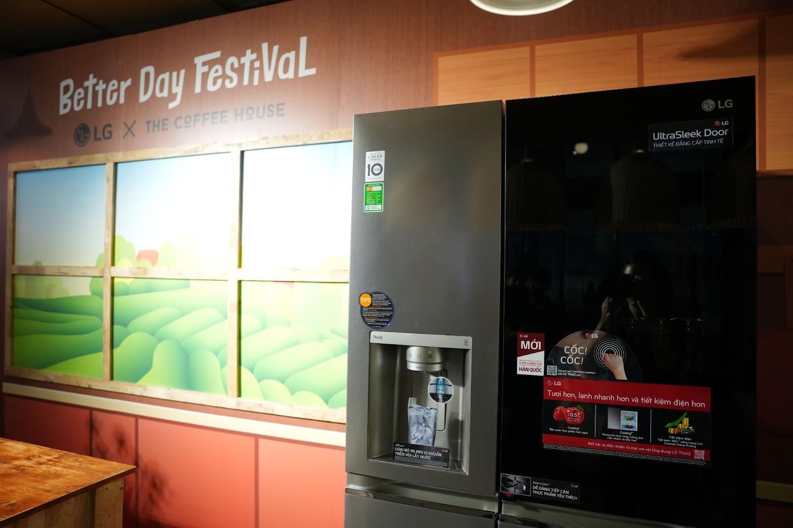 LG và The Coffee House tạo nên sự kiện “Better Day Festival”: Mang lối sống hiện đại, lành mạnh đến gần với Gen Z - ảnh 8