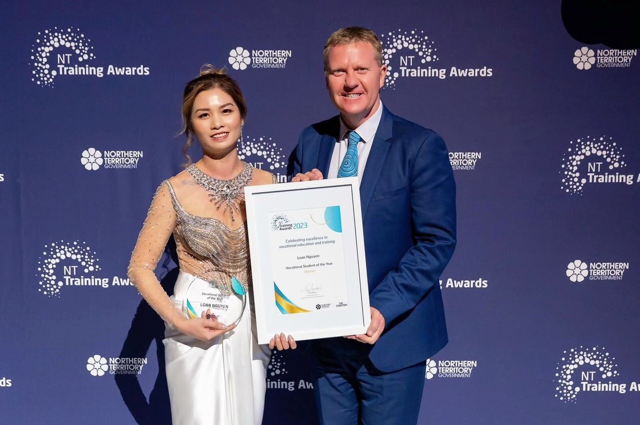 Loan Nguyen - Người Việt đầu tiên thắng Giải NT Training Award tại Bắc Úc - ảnh 3