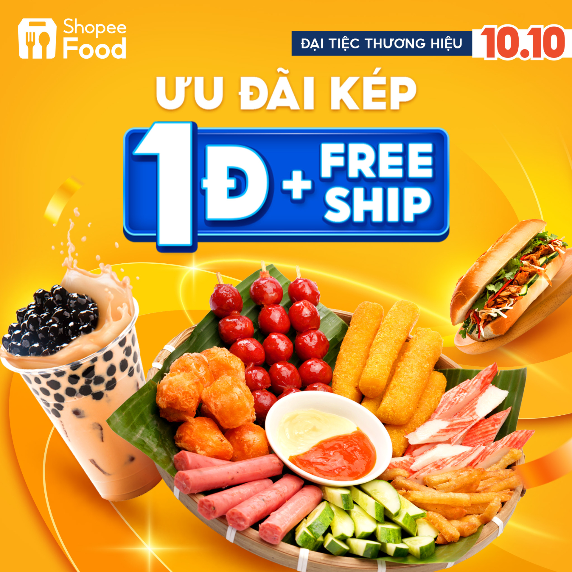 1001 deal hời choáng váng đang đợi các “thánh ăn” khai phá trong 10.10 Đại Tiệc Thương Hiệu - ảnh 1