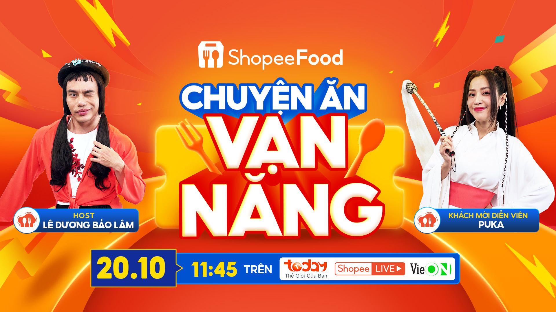 Cơm Tấm, Cơm Cám “đè đầu cưỡi cổ” Bụt Puka trong tập 2 Chuyện Ăn Vạn Năng - ảnh 1
