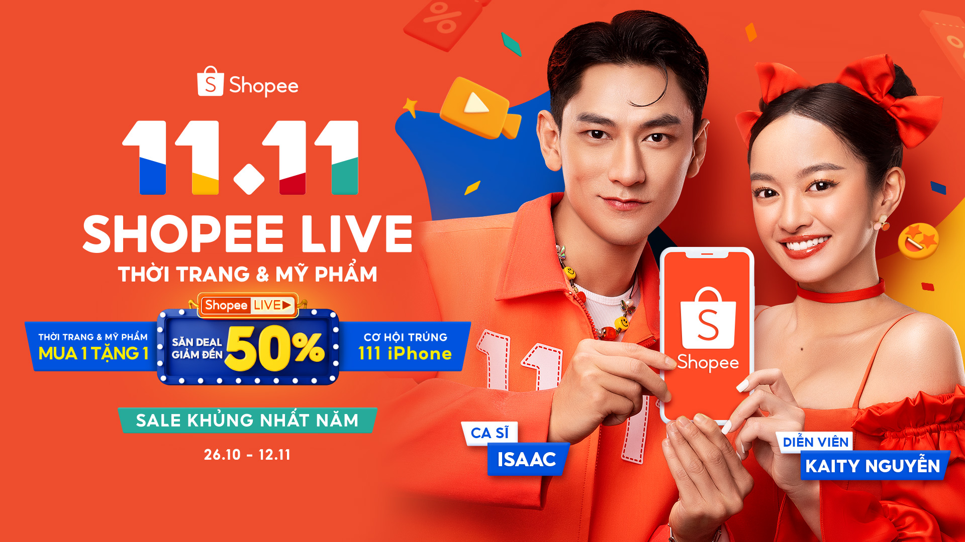 Shopee Live tăng trưởng ấn tượng, Shopee tiếp tục tung ưu đãi trong chuỗi livestream 11 ngày - ảnh 1