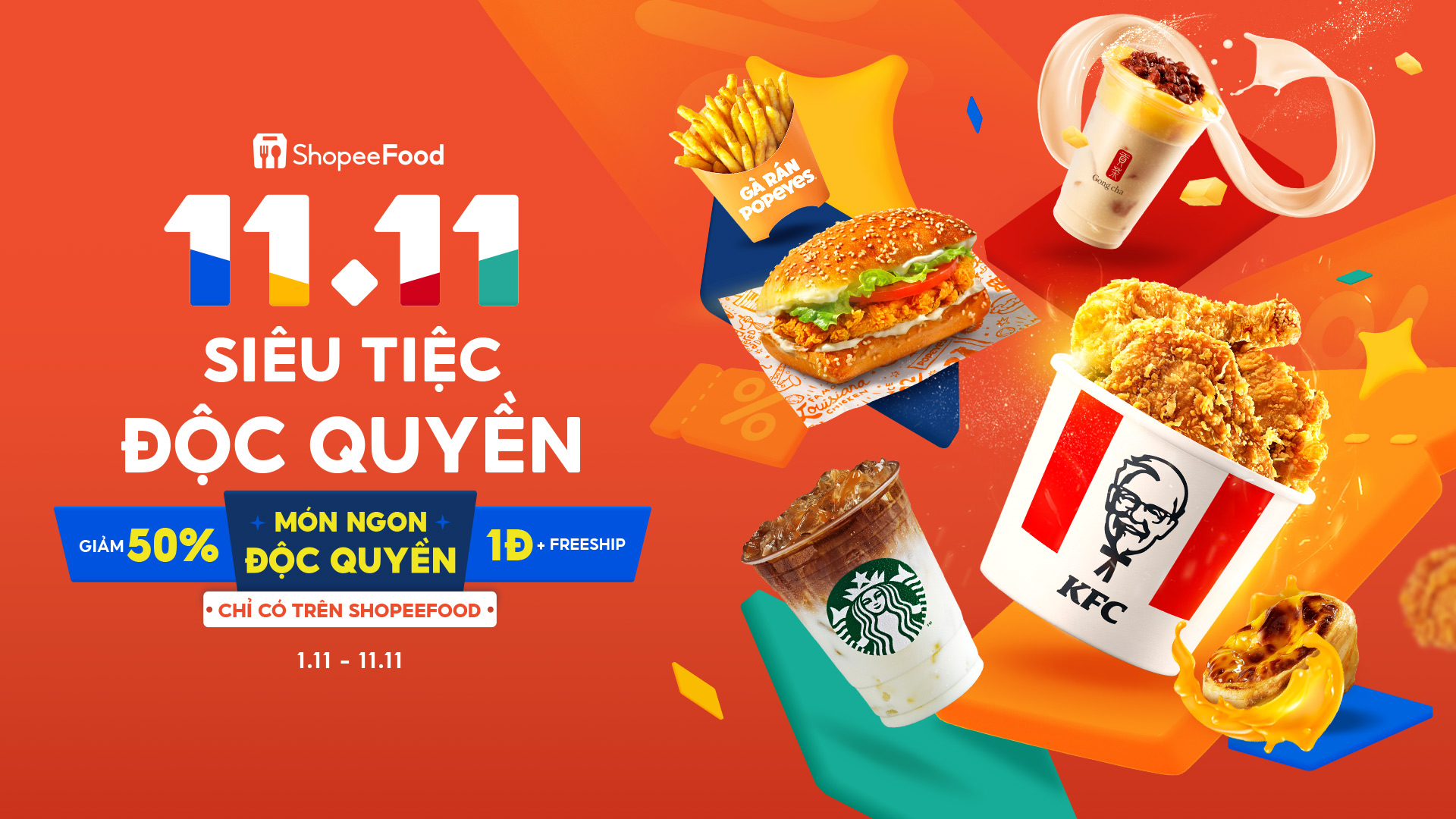 Nắm trong tay toàn bộ “bí kíp” phá đảo ưu đãi ShopeeFood trong ngày 11.11 - ảnh 1