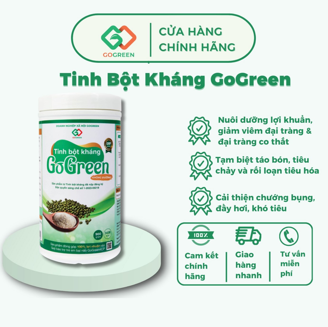 Thương hiệu Tinh Bột Kháng Dr. Ruột với sản phẩm Tinh bột kháng GoGreen Premium - Vì một Việt Nam không còn bệnh đường ruột! - ảnh 2