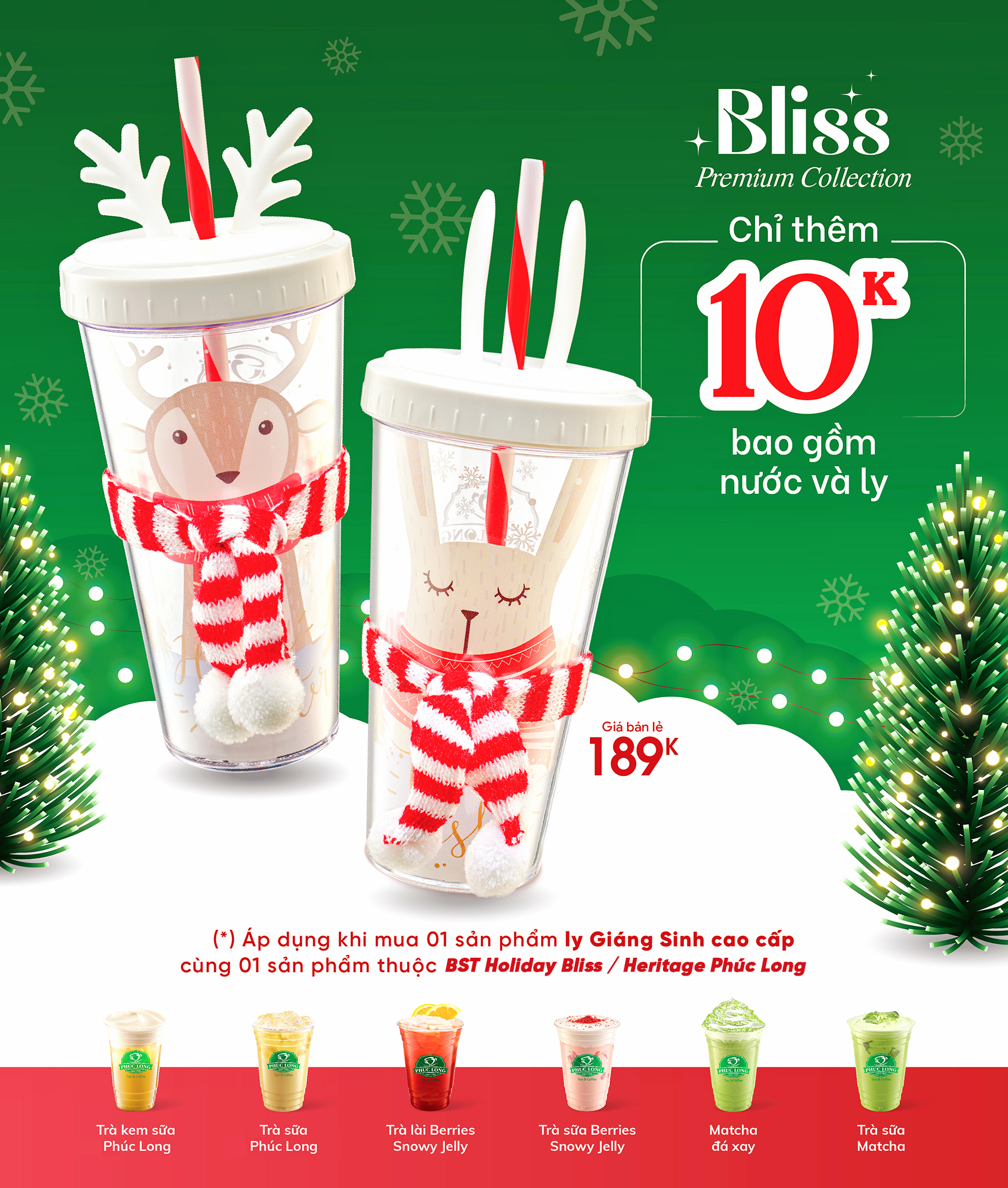 Khám phá thực đơn X’mas Phúc Long cùng hai nhân vật đặc biệt này, thử ngay trên ShopeeFood - ảnh 2