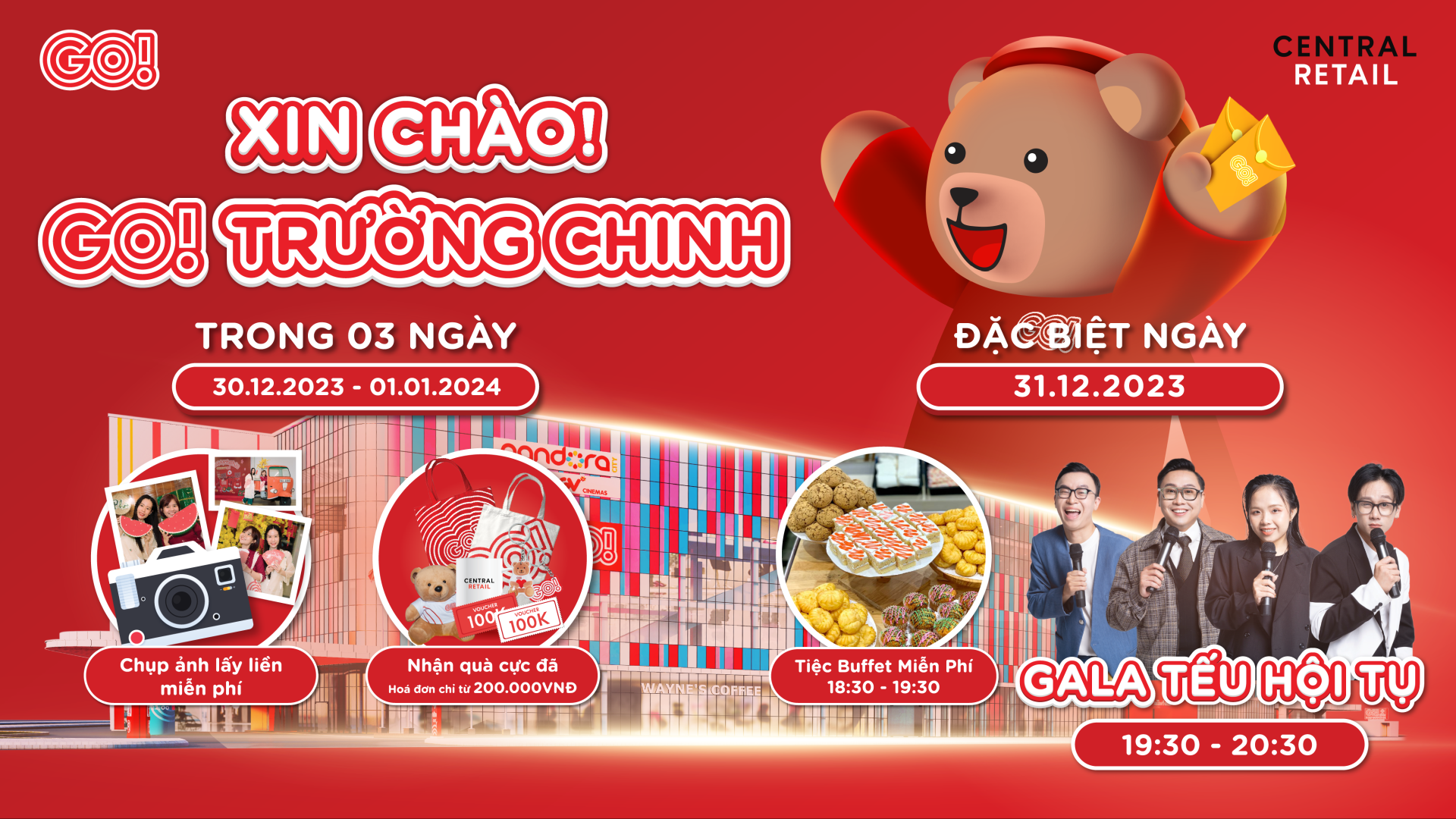 31/12 đón diện mạo mới của GO! Trường Chinh cùng Sài Gòn Tếu và hàng loạt điều siêu hấp dẫn - ảnh 3