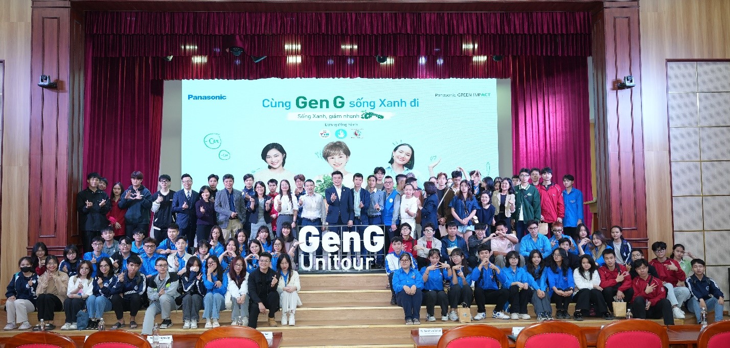Chuỗi Gen G Unitour của Panasonic lan tỏa cảm hứng sống xanh đến các bạn trẻ TP.HCM - ảnh 5