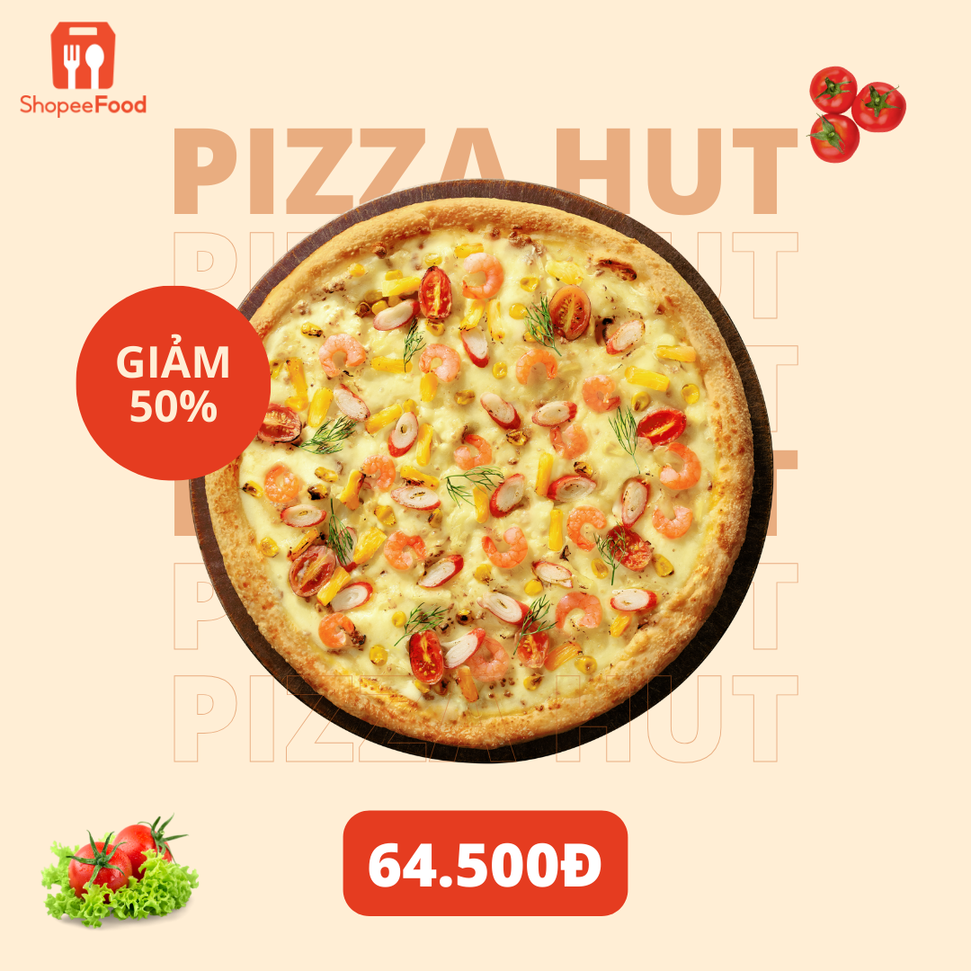 Tết đến xuân về, Pizza Hut đãi bạn “ê hề” ưu đãi giảm 50% trên ShopeeFood - ảnh 1