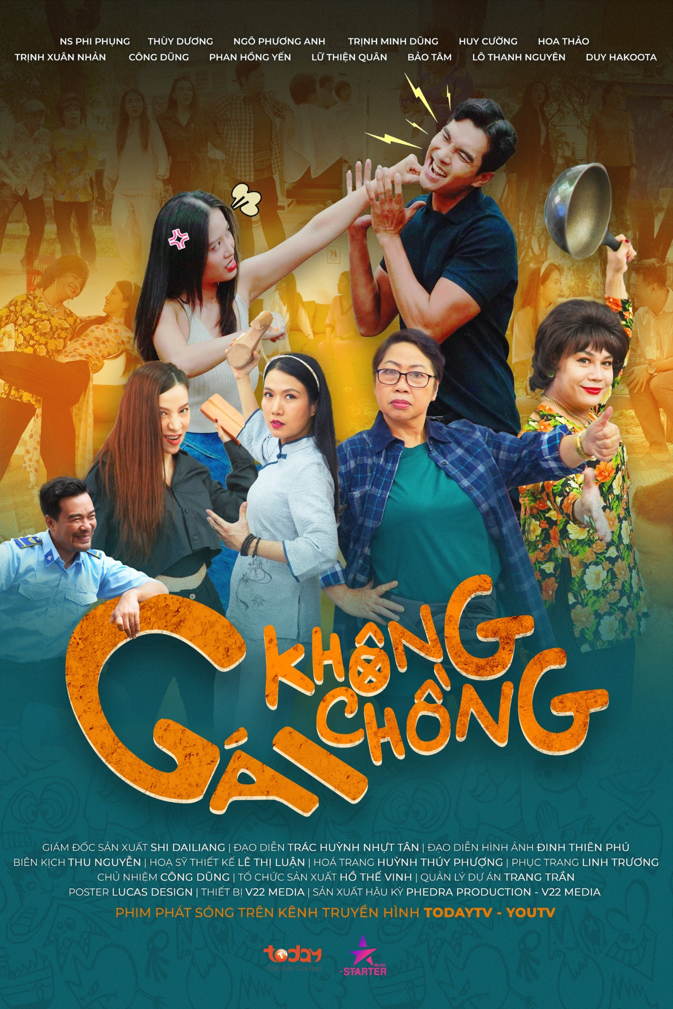 Tết Giáp Thìn bùng nổ tiếng cười với 'Gái Không Chồng' của Trác Huỳnh Nhựt Tân - ảnh 1