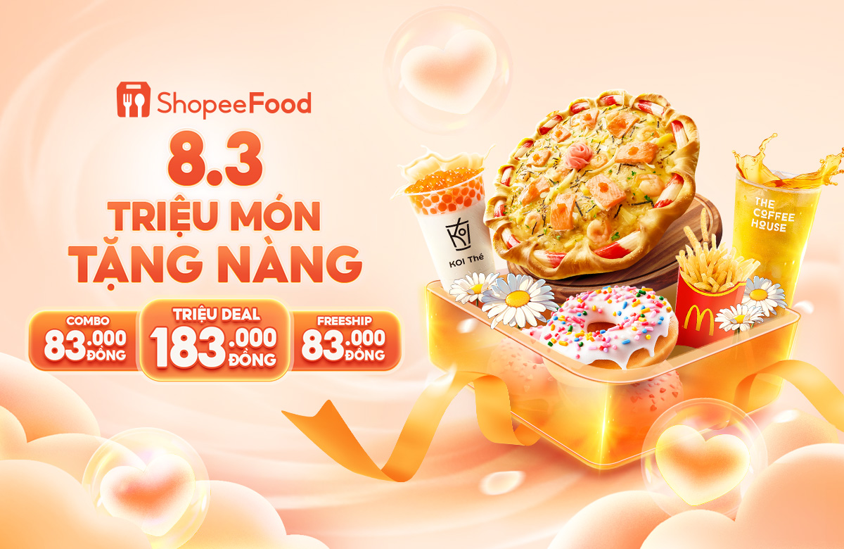 Mê cách ShopeeFood yêu chiều chị em, tung triệu món tặng nàng dịp 8.3 - ảnh 4