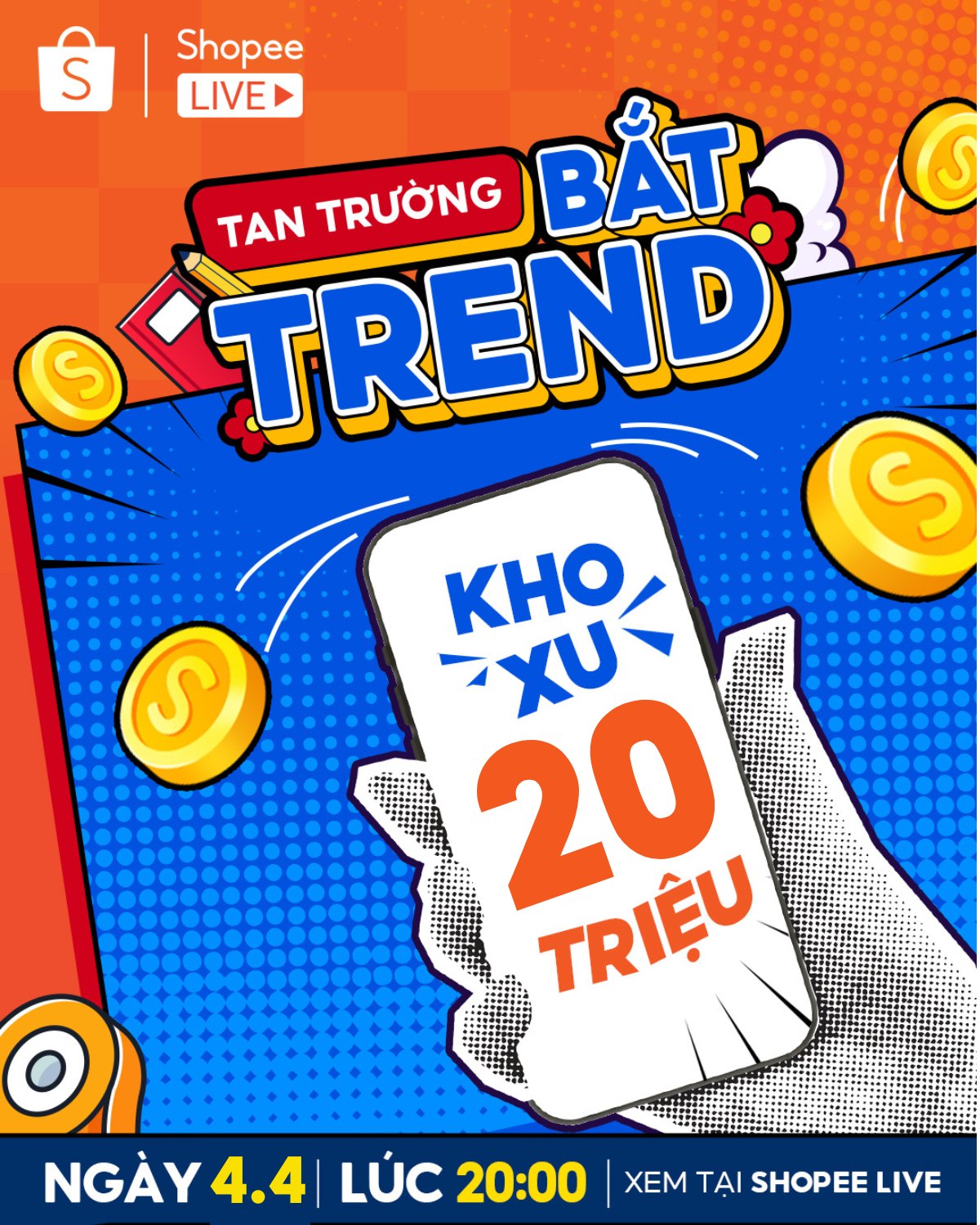 Dự “hội trại” online siêu đặc biệt dịp 4.4 cùng bộ ba Thầy Beo U40 - CiiN - ChangMie trên sóng Shopee Live - ảnh 3