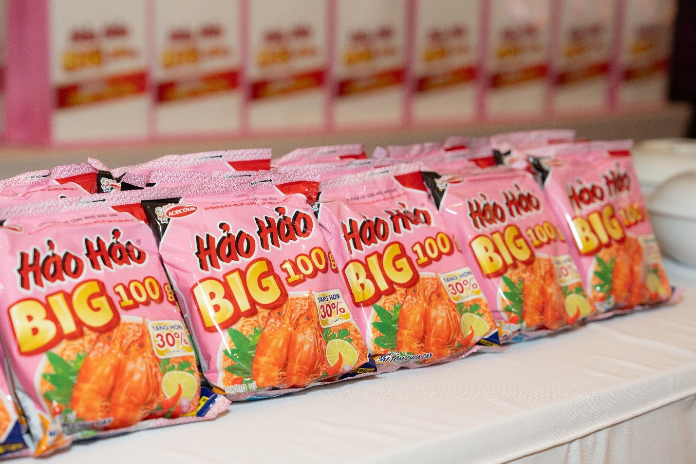 Thấu hiểu nhu cầu khách hàng, Acecook Việt Nam ra mắt Hảo Hảo BIG 100 g với khối lượng tịnh tăng hơn 30% - ảnh 2