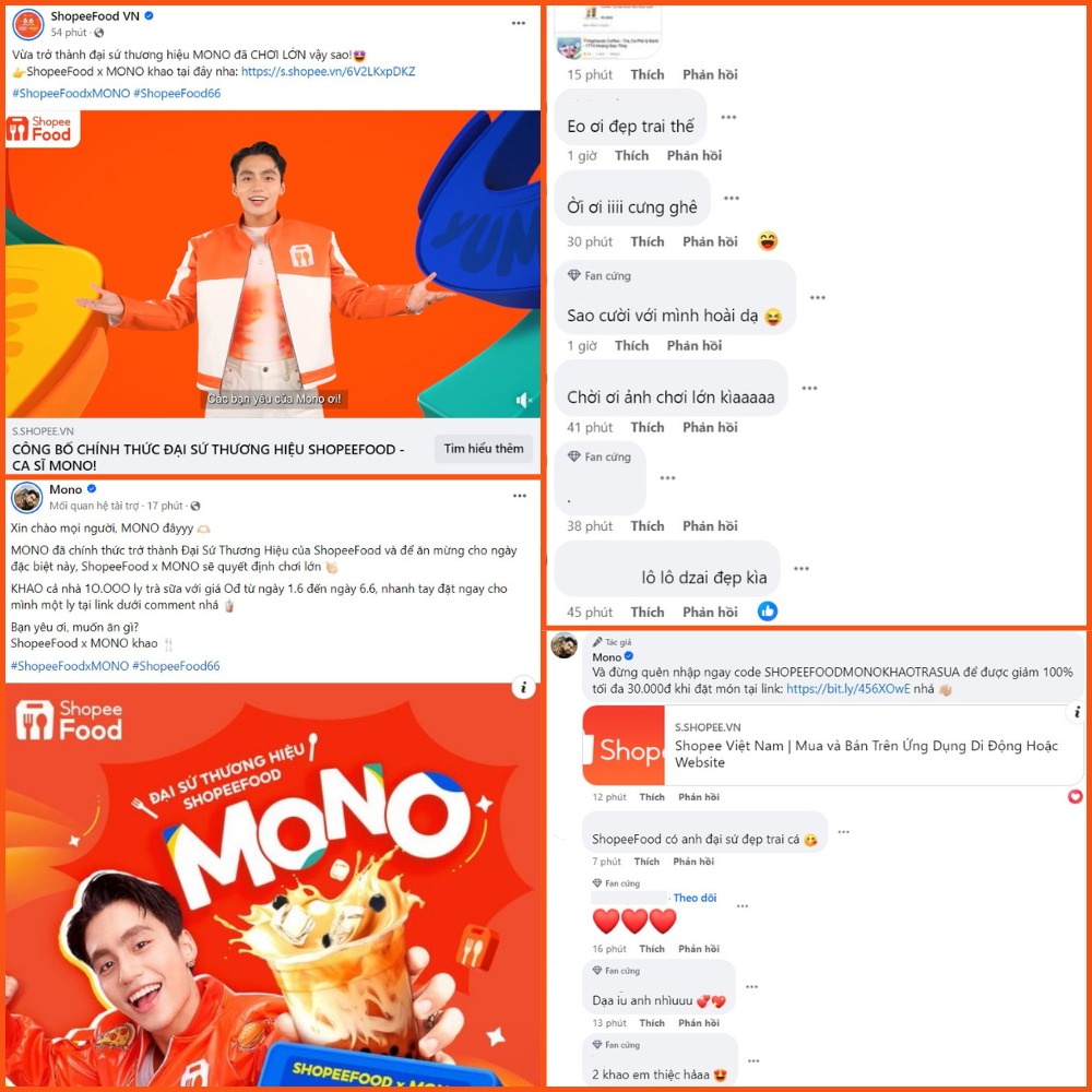 “Cặp đôi” ShopeeFood và MONO khiến cộng đồng mạng dậy sóng khi chính thức về chung một nhà - ảnh 3