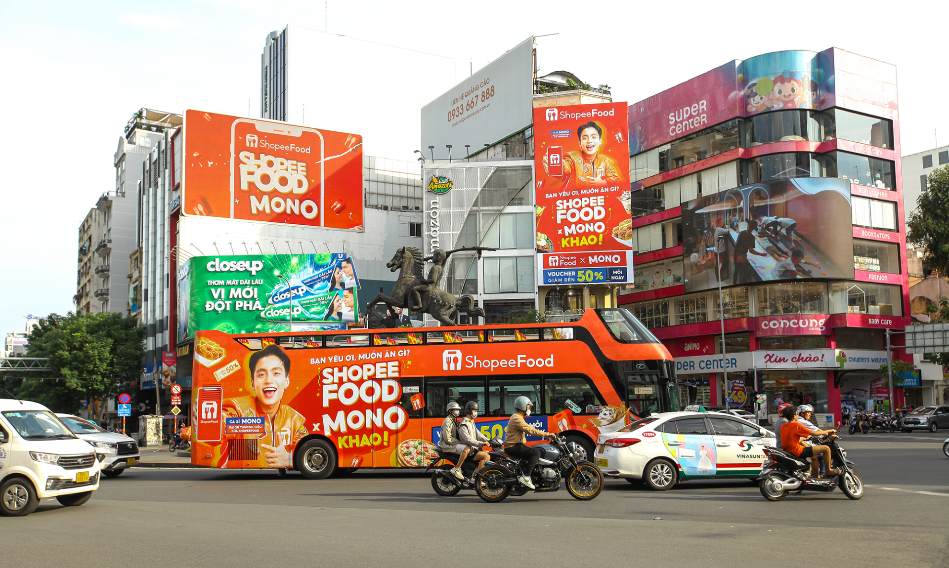 “Phủ cam” online đến offline, ShopeeFood x MONO tạo ra cột mốc mới trên đường đua thương hiệu - ảnh 1