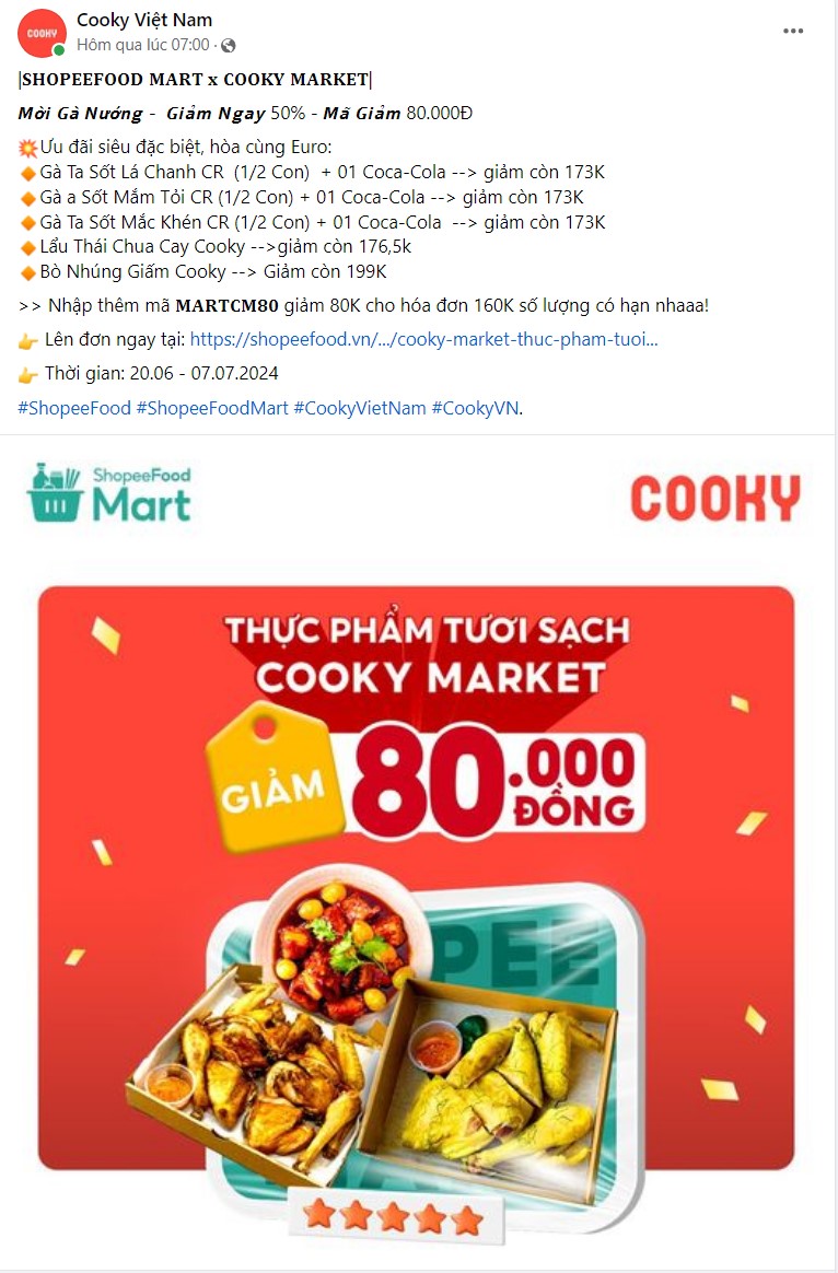 ShopeeFood Mart “chốt sổ” tháng 6 bằng phiên chợ online ngập tràn sản phẩm tươi ngon và ưu đãi khủng - ảnh 2