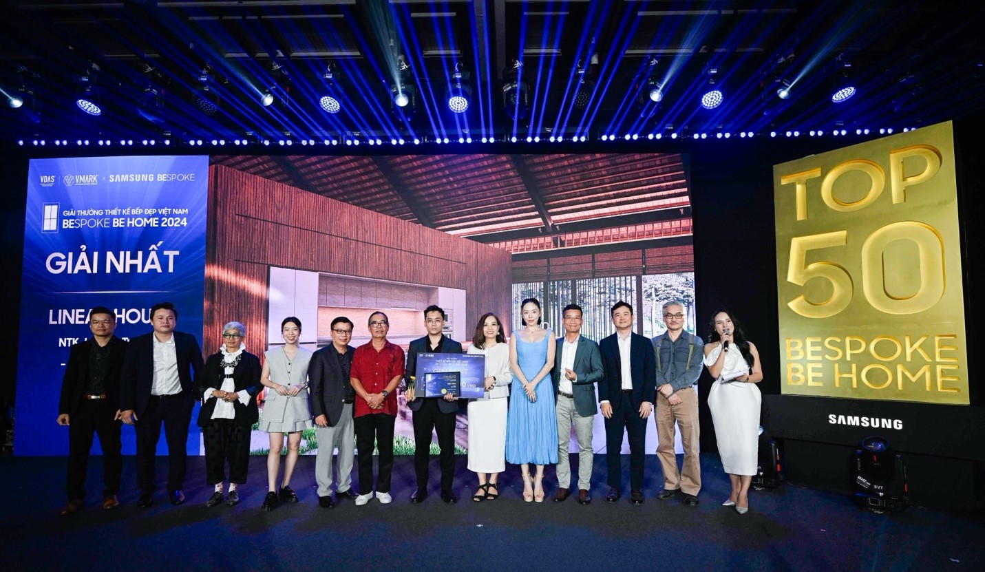 Samsung vinh danh các tác phẩm chiến thắng Giải Thưởng Thiết Kế Bếp Đẹp Việt Nam - Bespoke Be Home 2024 - ảnh 1