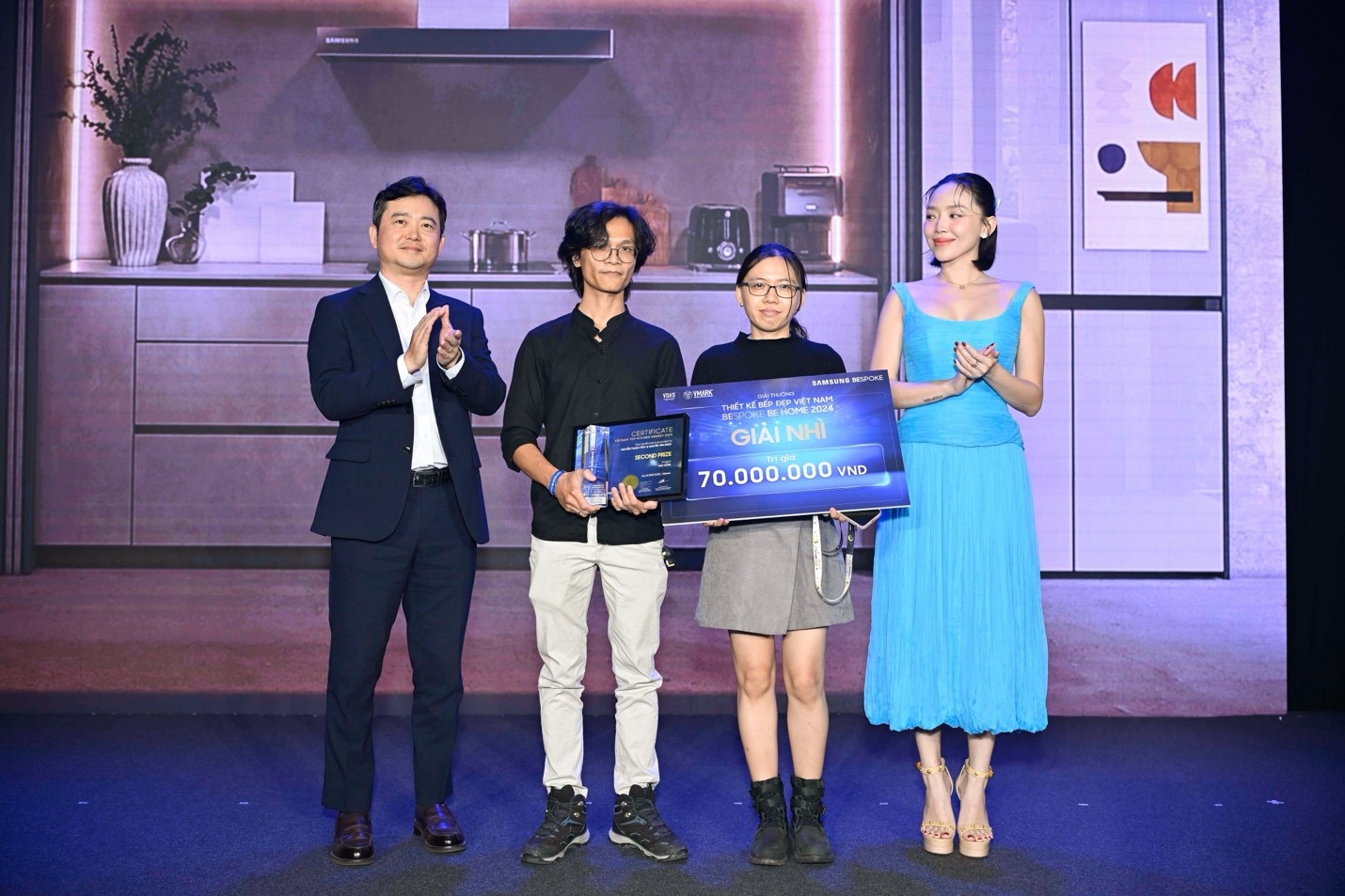 Samsung vinh danh các tác phẩm chiến thắng Giải Thưởng Thiết Kế Bếp Đẹp Việt Nam - Bespoke Be Home 2024 - ảnh 4
